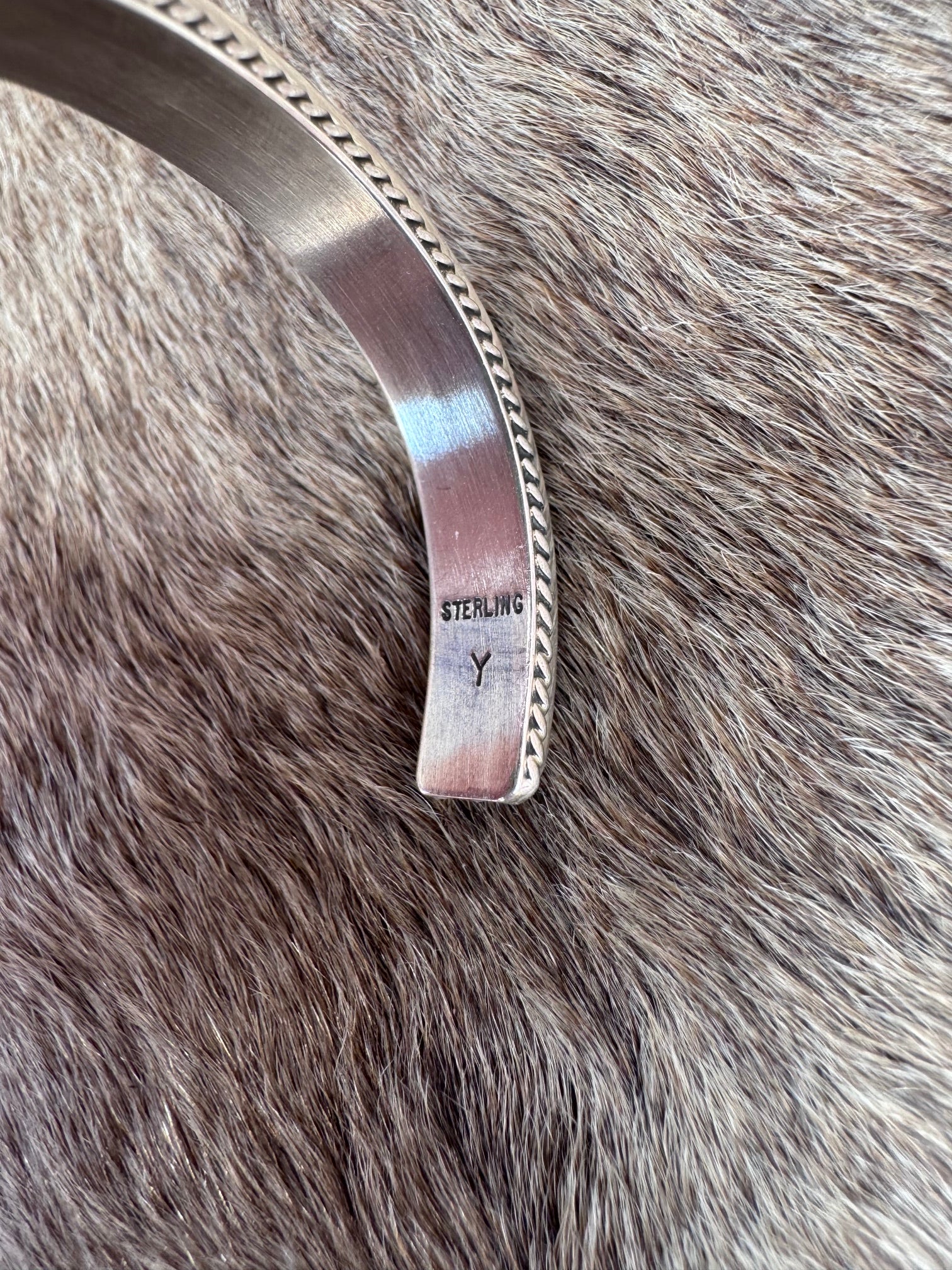 Handcrafted Sterling Silver & Turquoise Cuff Bracelet