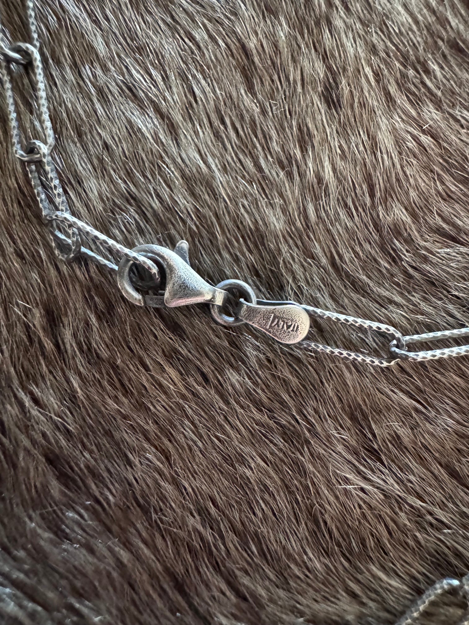 Handmade Sterling Silver Sierra Nevada Cross 18" Necklace by Roaming Buffalo