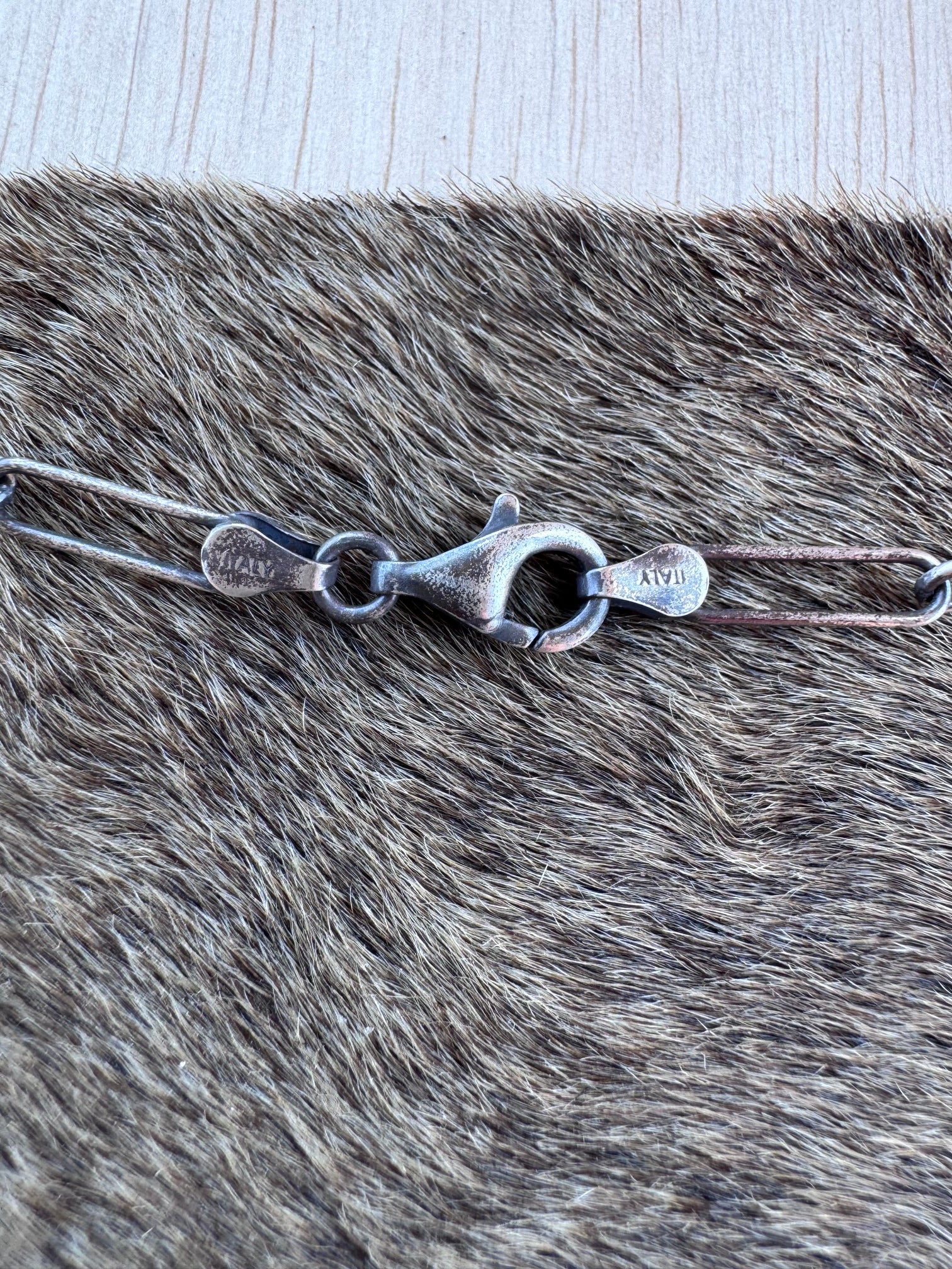 Handmade Sterling Silver & Mixed Media Turquoise Butterfly 19.5" Necklace by Roaming Buffalo