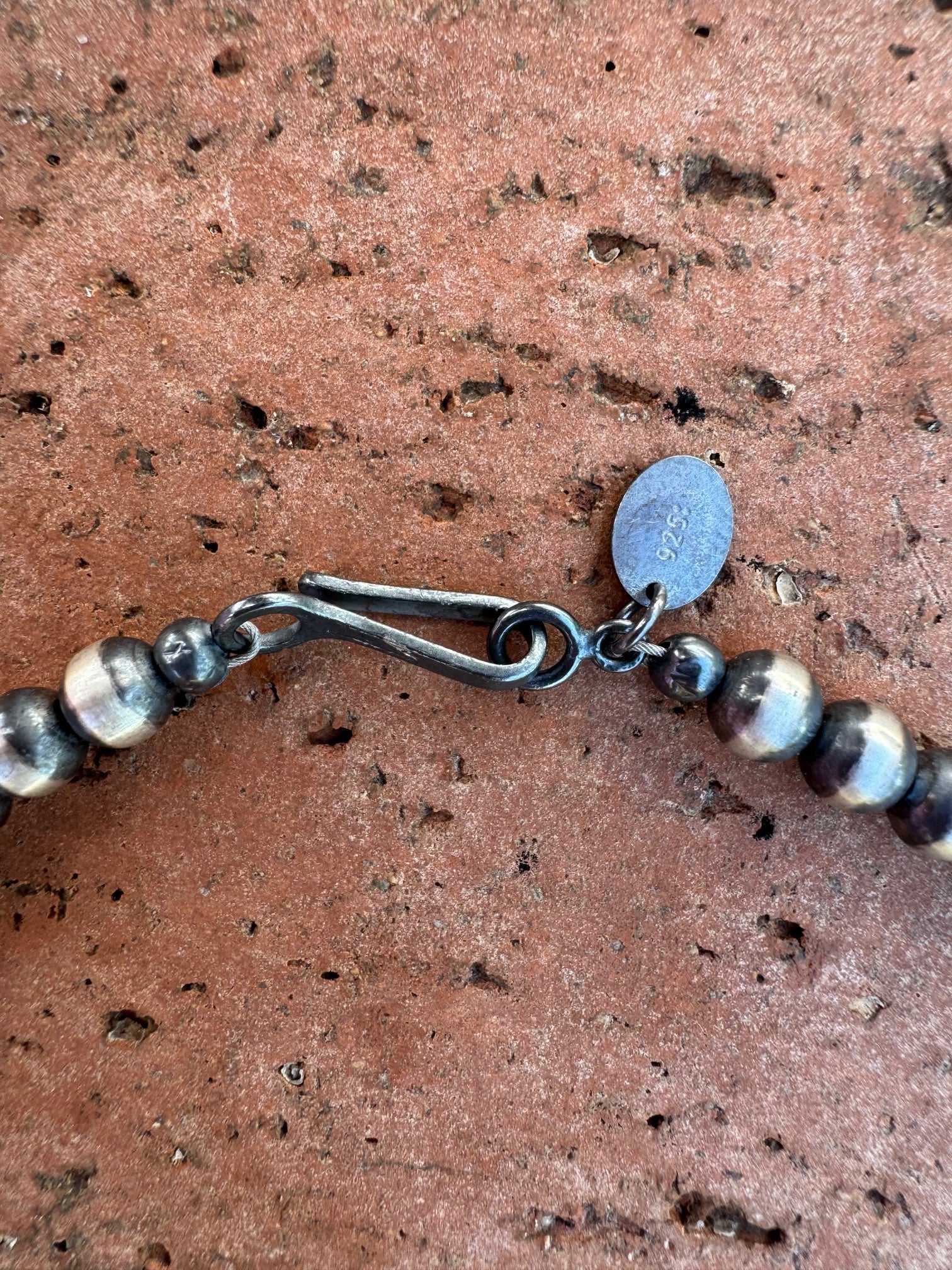 Handcrafted Sterling Silver & Pink Dream 3-8mm Beaded Necklace