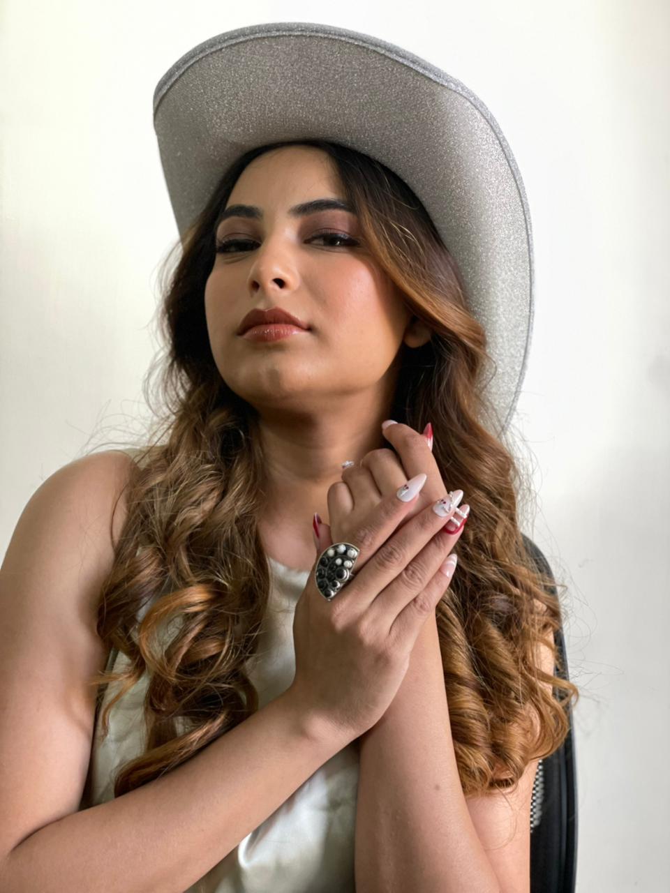 Handmade Sterling Silver White Buffalo Adjustable Ring "Signed Nizhoni"