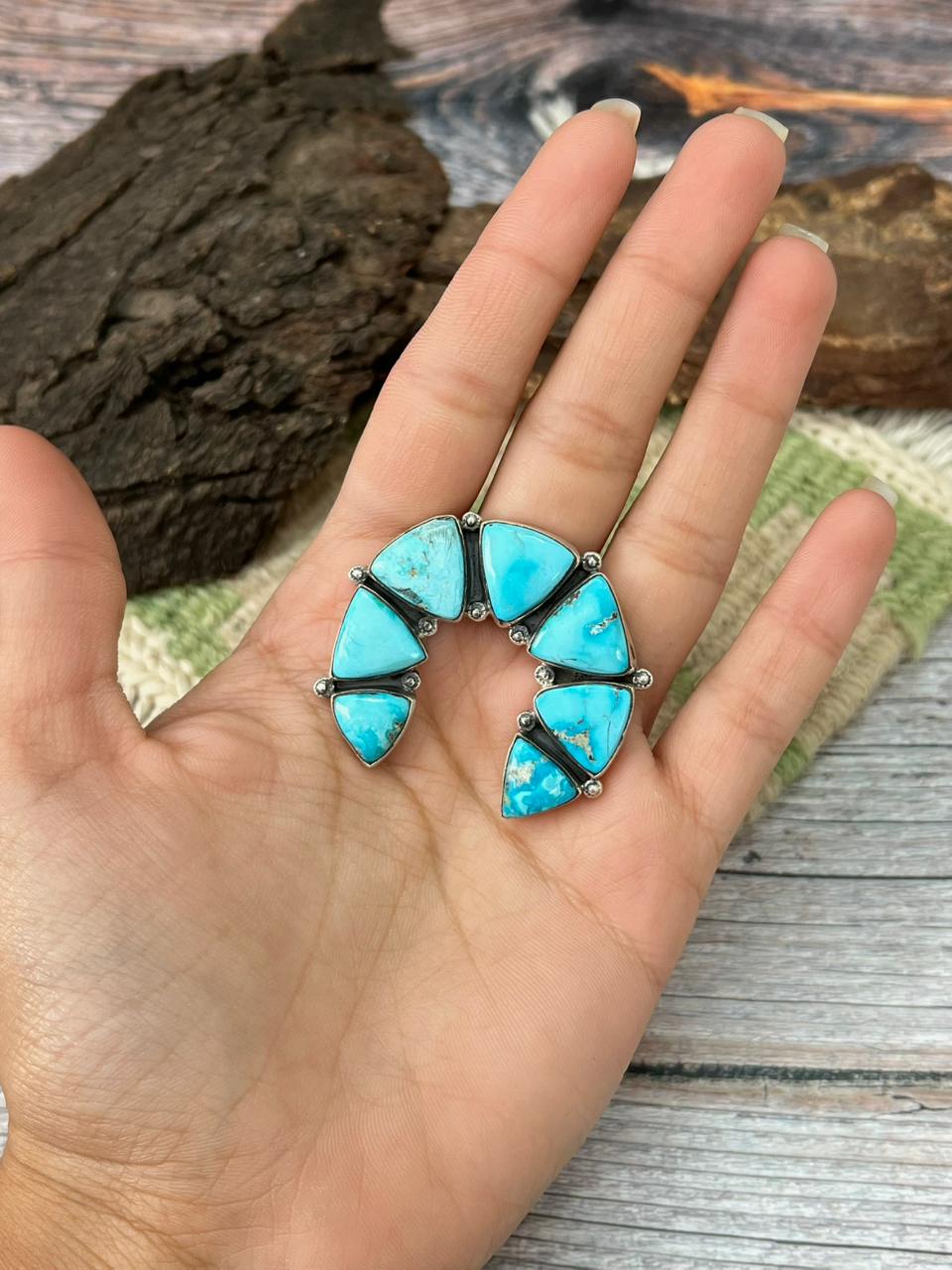 Handmade Sterling Silver Sierra Bella Naja Adjustable Ring "Singed Nizhoni"