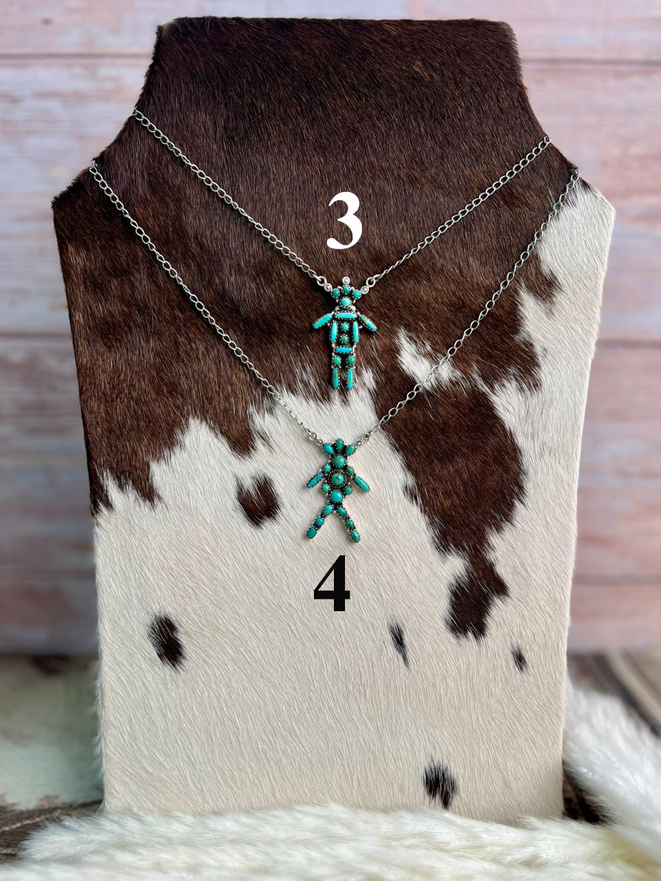 Handmade Sterling Silver Kingman Turquoise Necklace "Signed Nizhoni"