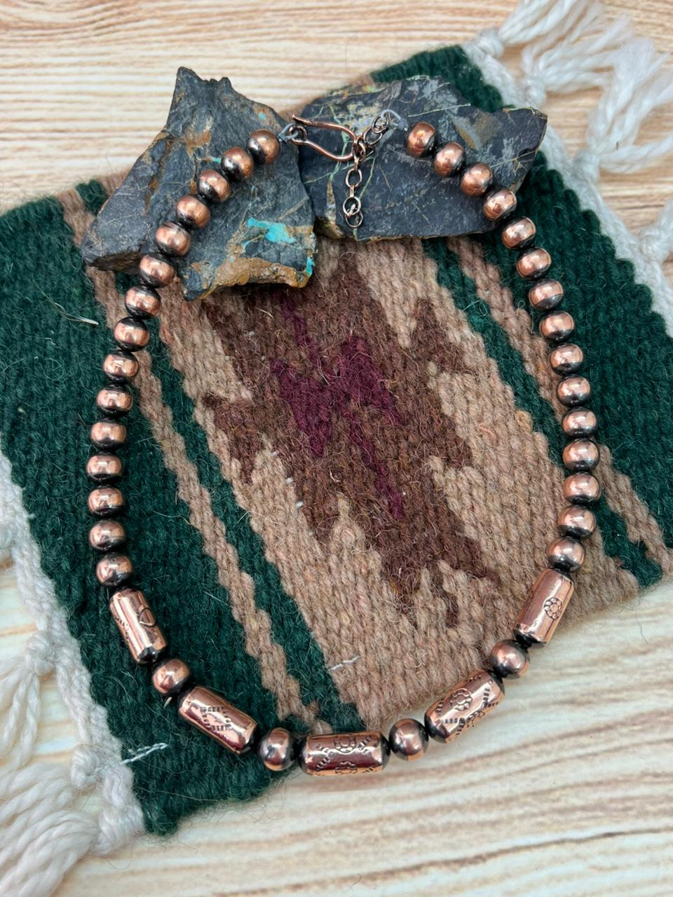 Handmade Nizhoni Copper Beads Necklace
