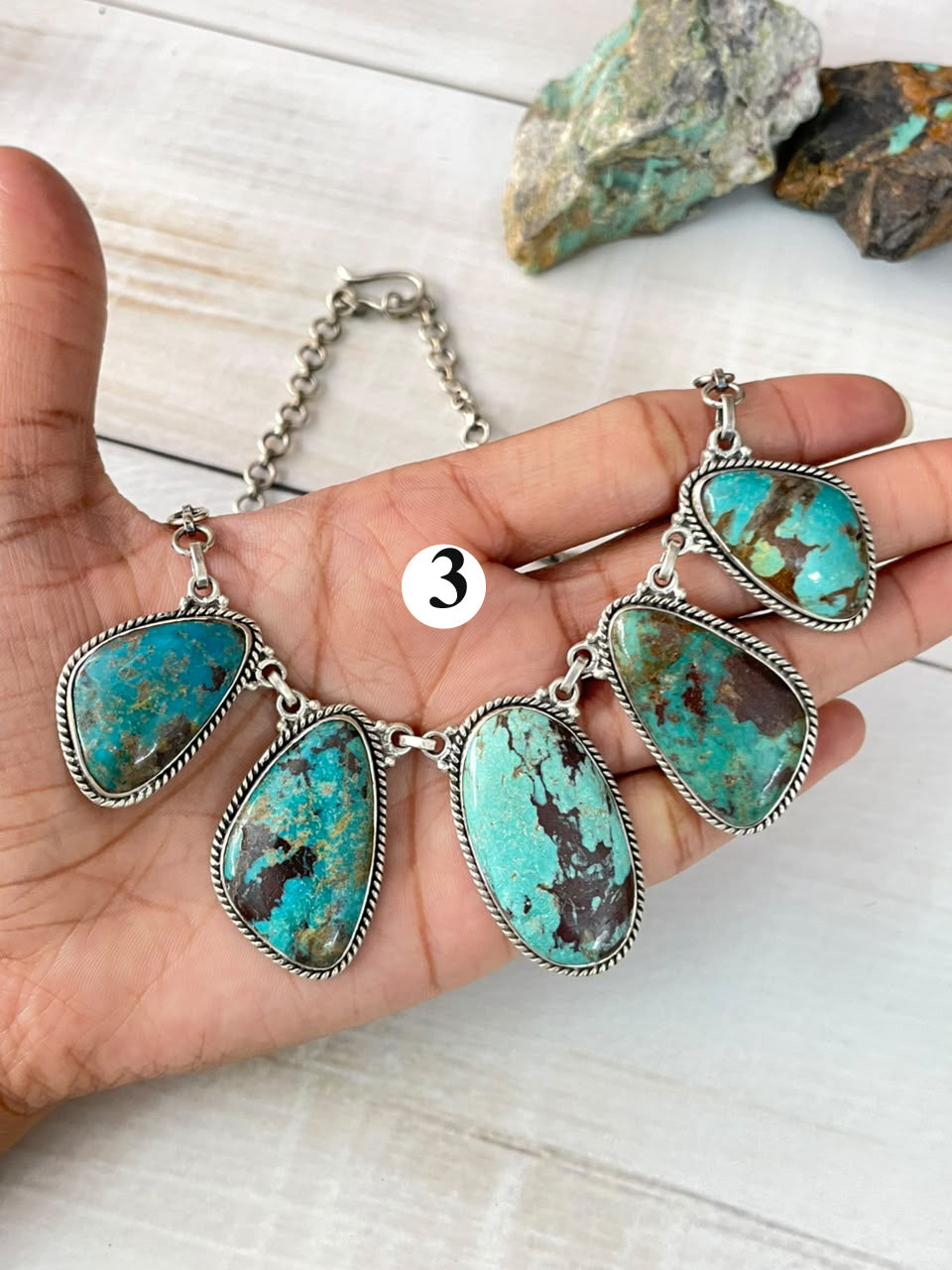 Handmade Sterling Silver Crimson Cowgirl Turquoise Collection: Choker Necklace Signed Nizhoni