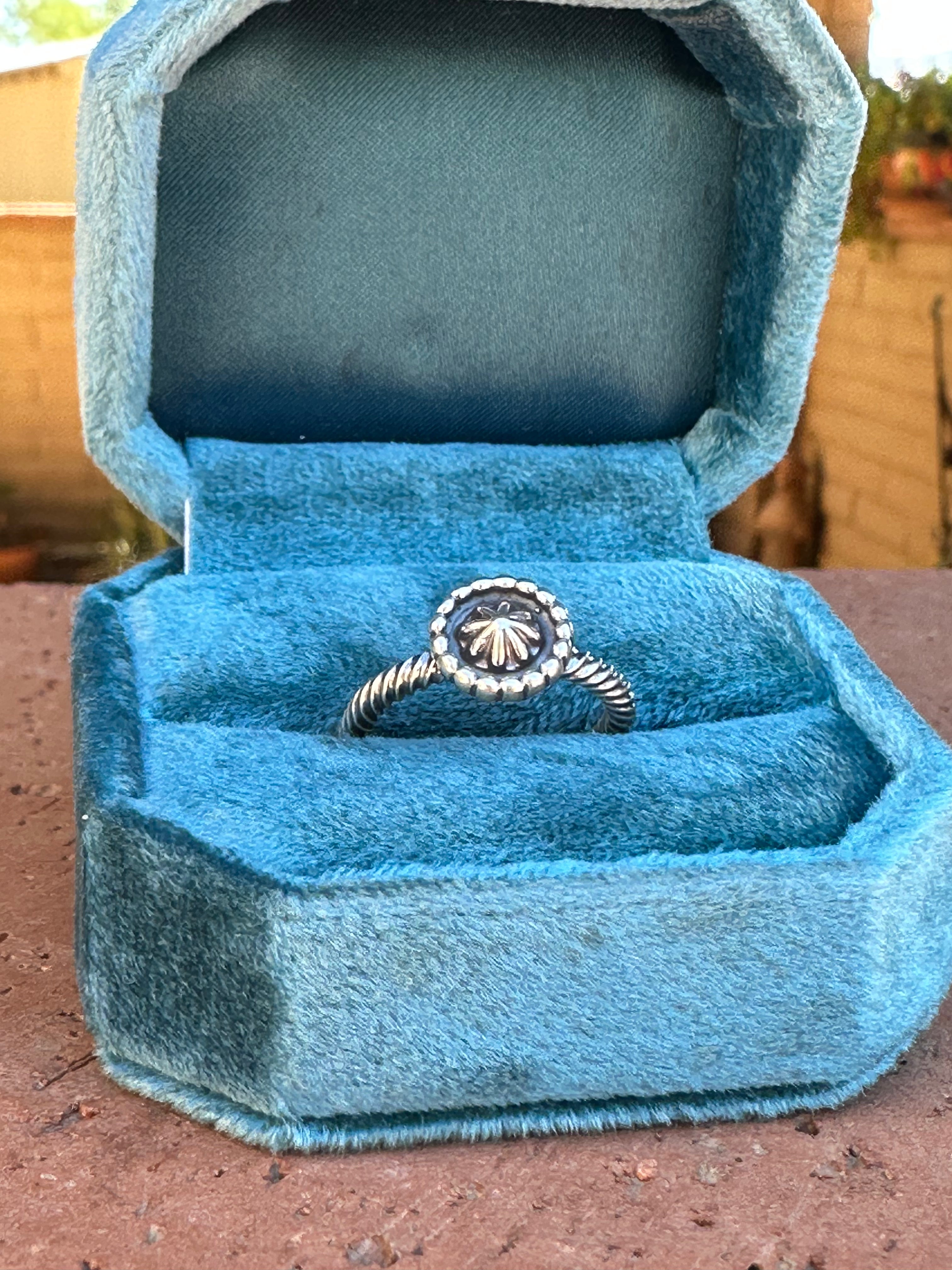 Handcrafted Sterling Silver Concho Star Ring