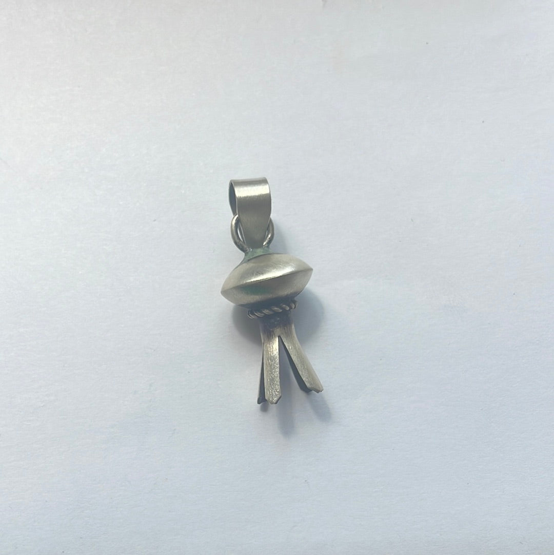 Handcrafted Sterling Silver Blossom Pendant