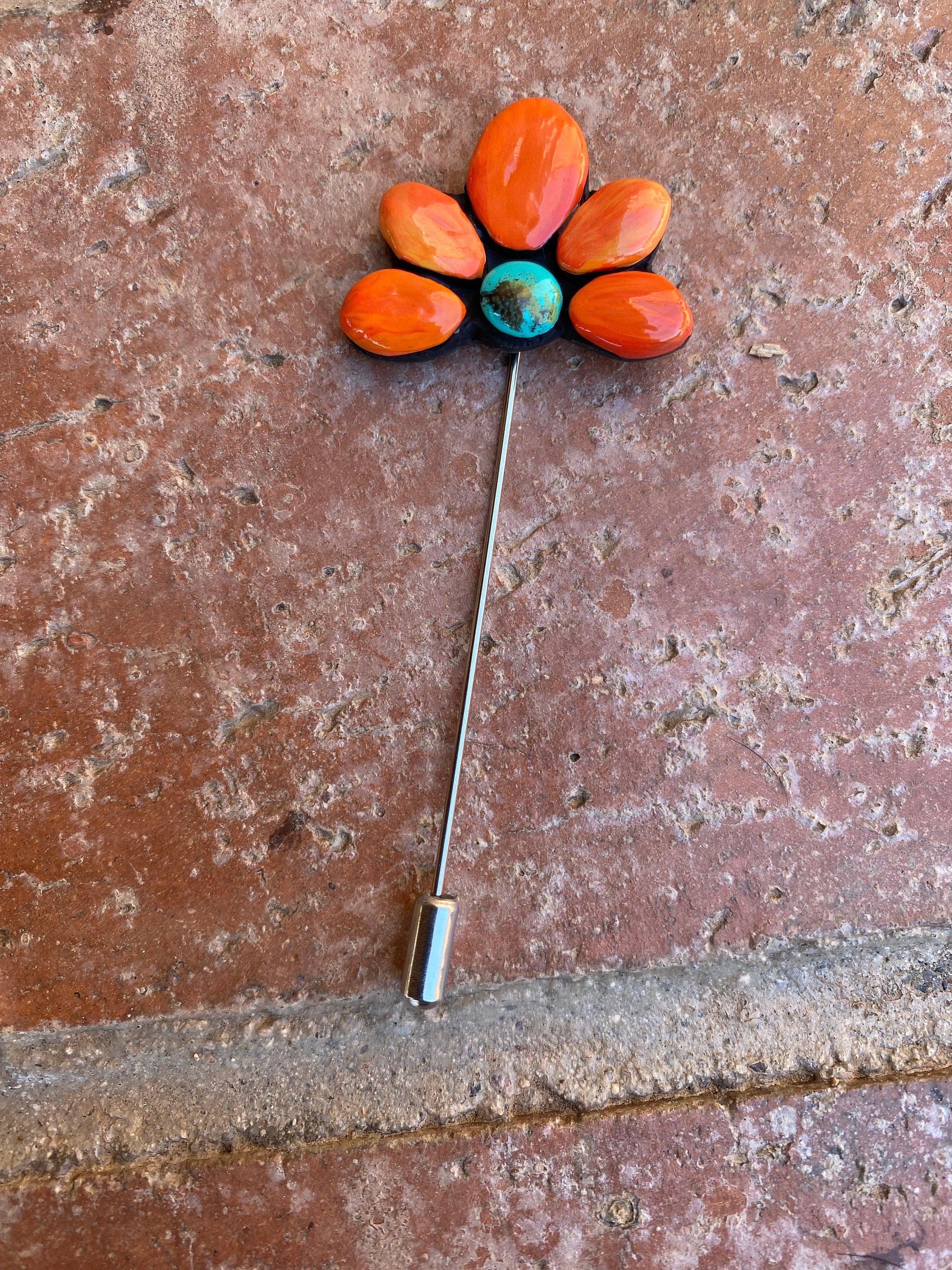 Handmade Clay Hat Pins By Kay Lyn