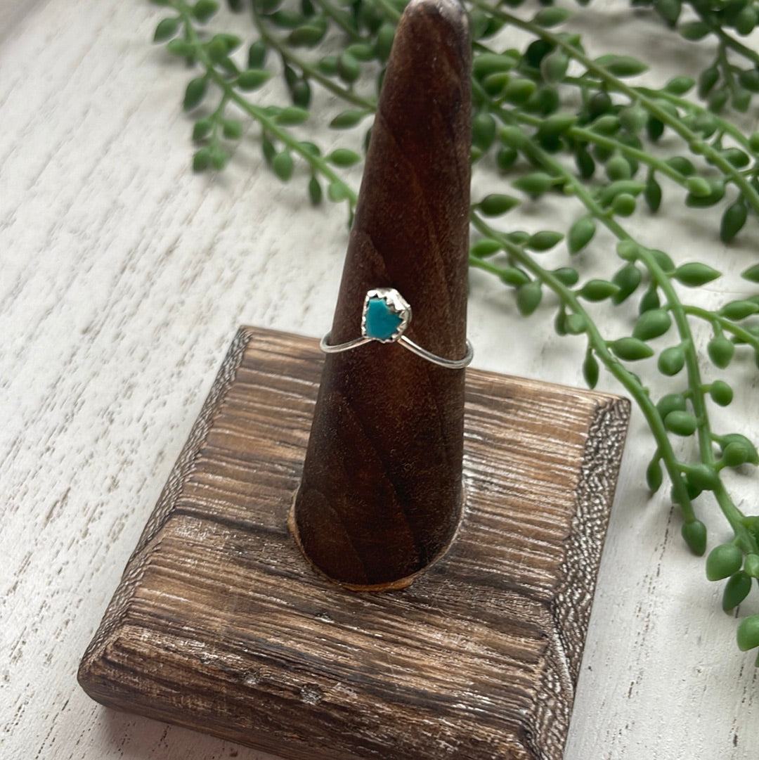 “The One” Sterling Silver Turquoise Ring
