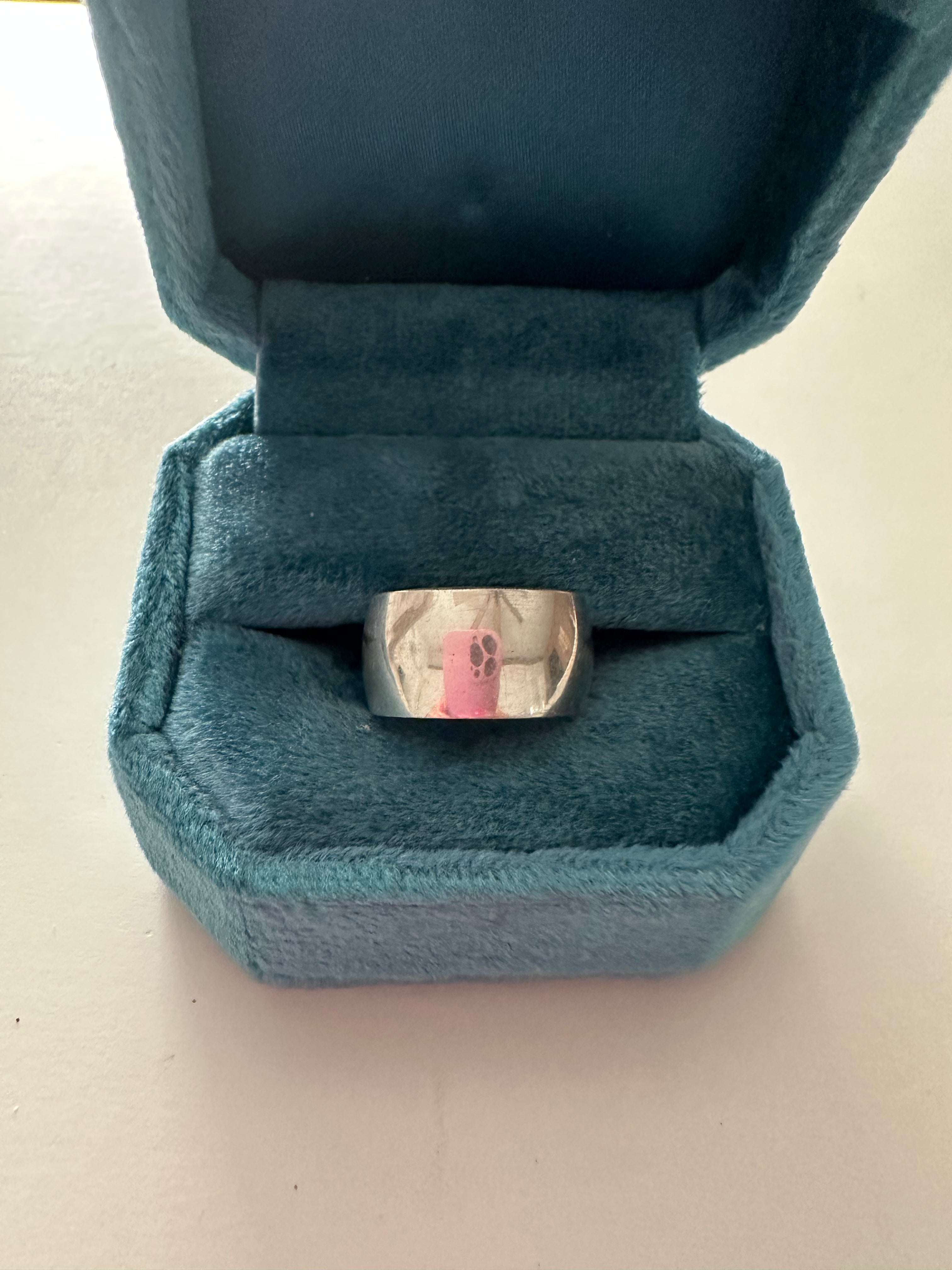 Handcrafted Sterling Silver Wedding Band Ring