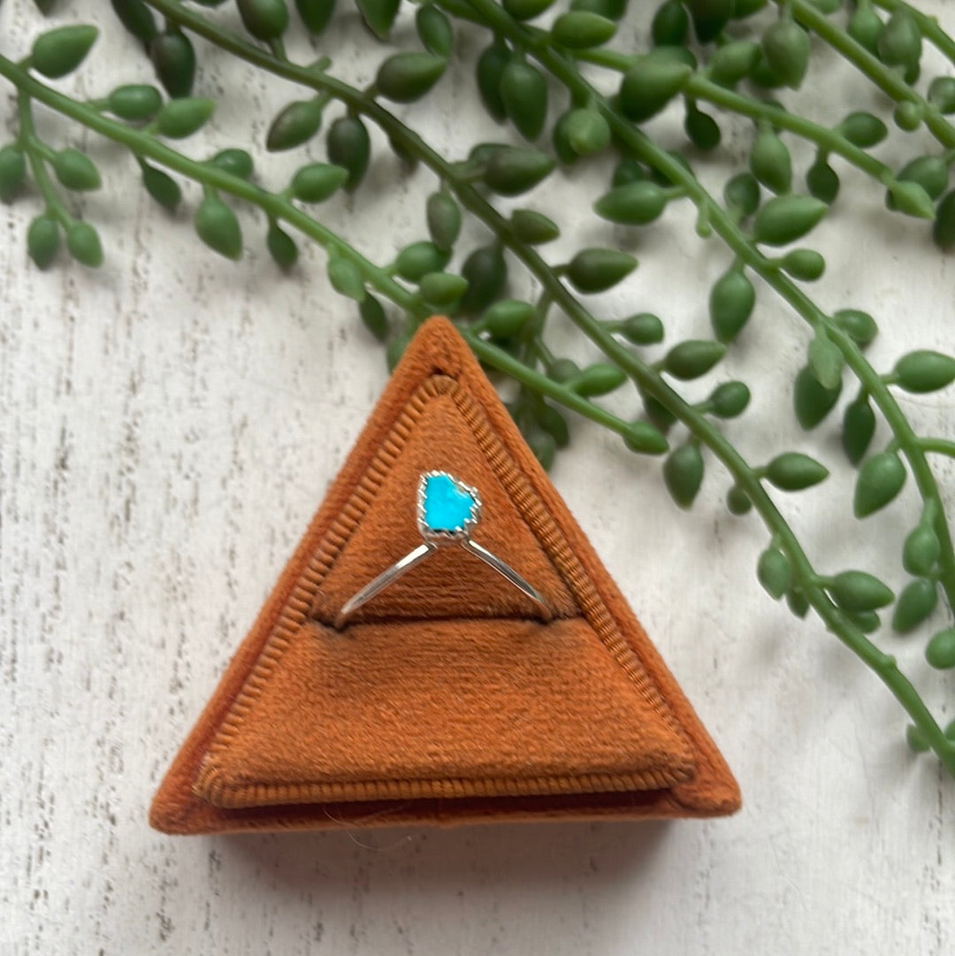 “The One” Sterling Silver Turquoise Ring