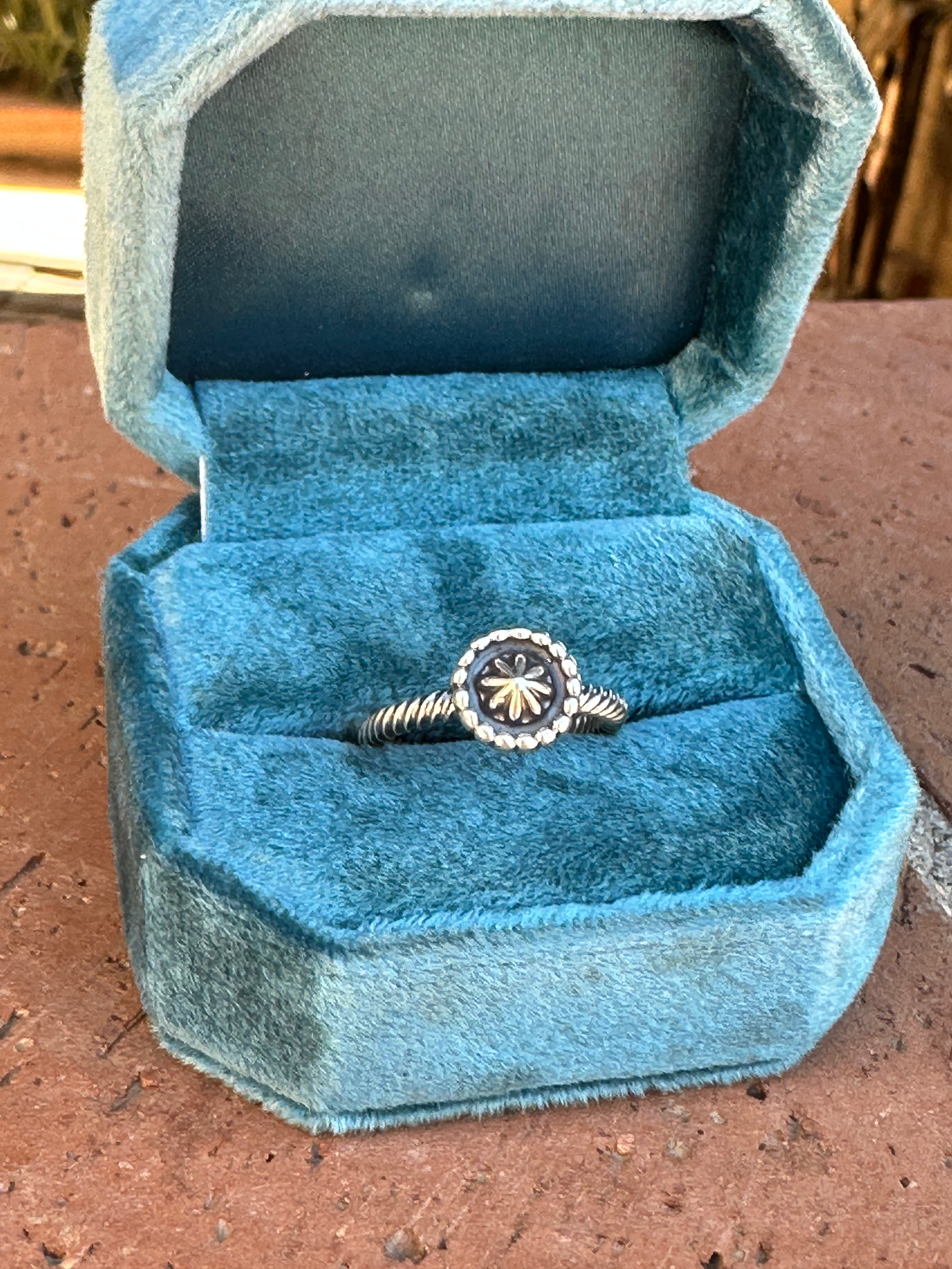 Handcrafted Sterling Silver Concho Star Ring