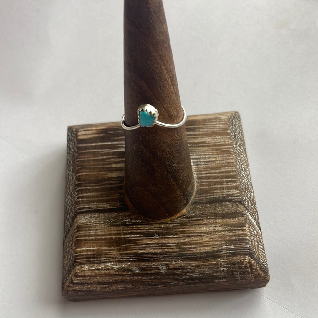 “The One” Sterling Silver Turquoise Ring