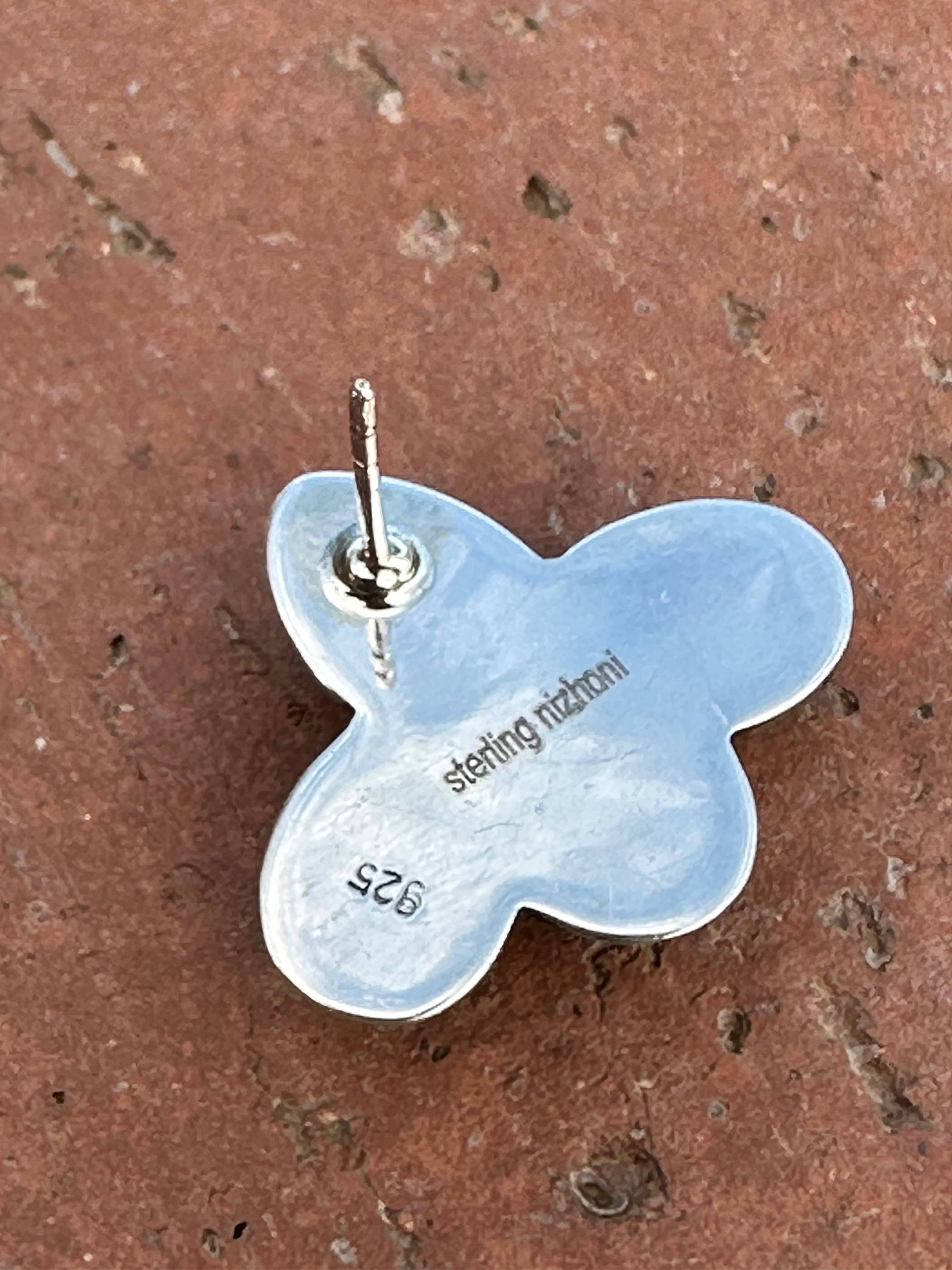 Handmade The Sunny Turquoise Post Earrings