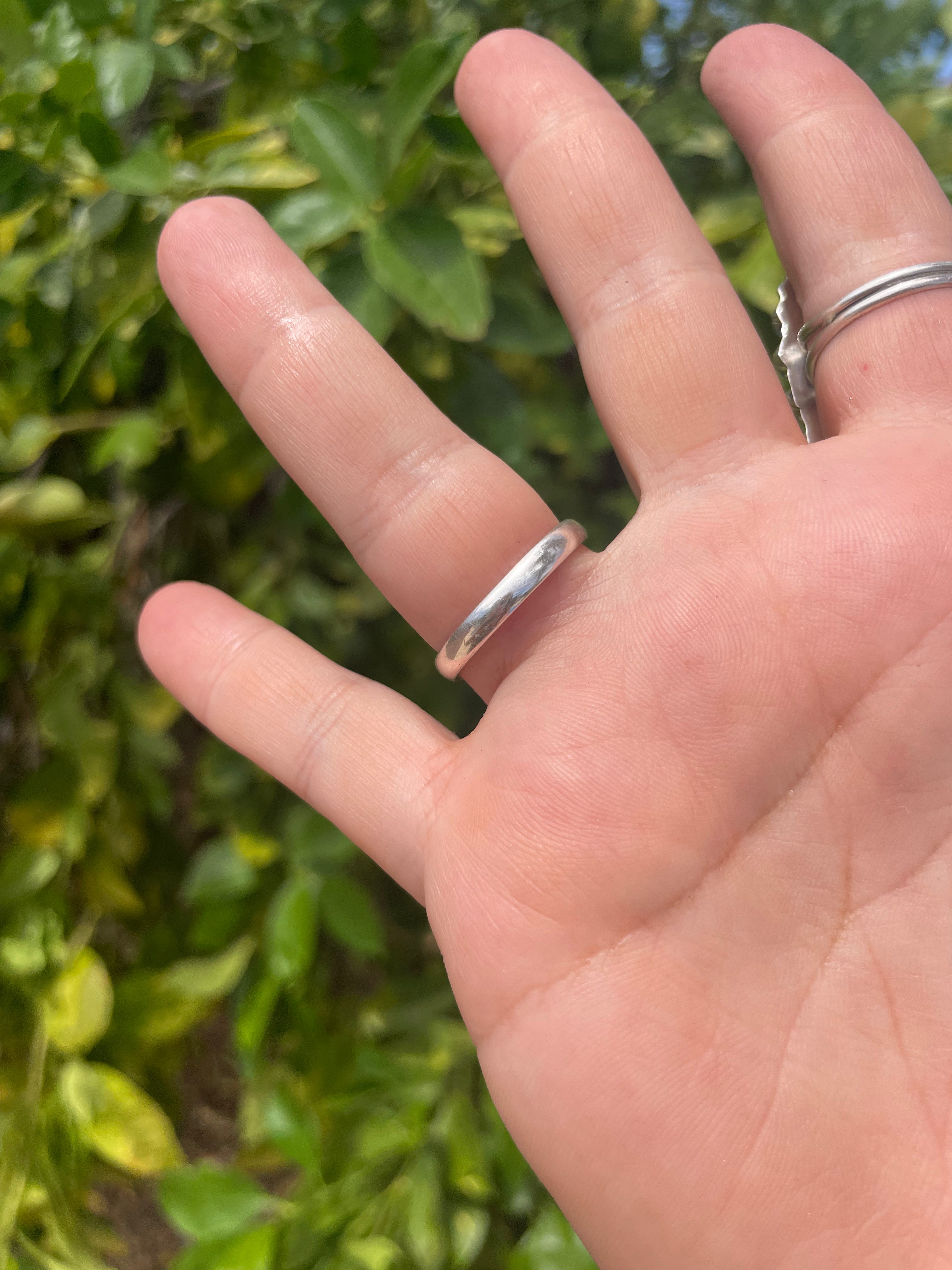 “The Taylor” Handcrafted Turquoise Sterling Silver Ring Size 9.5