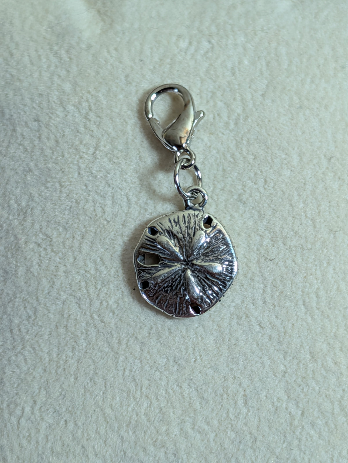 Handcrafted Sand Dollar Ocean Charm Sterling Silver