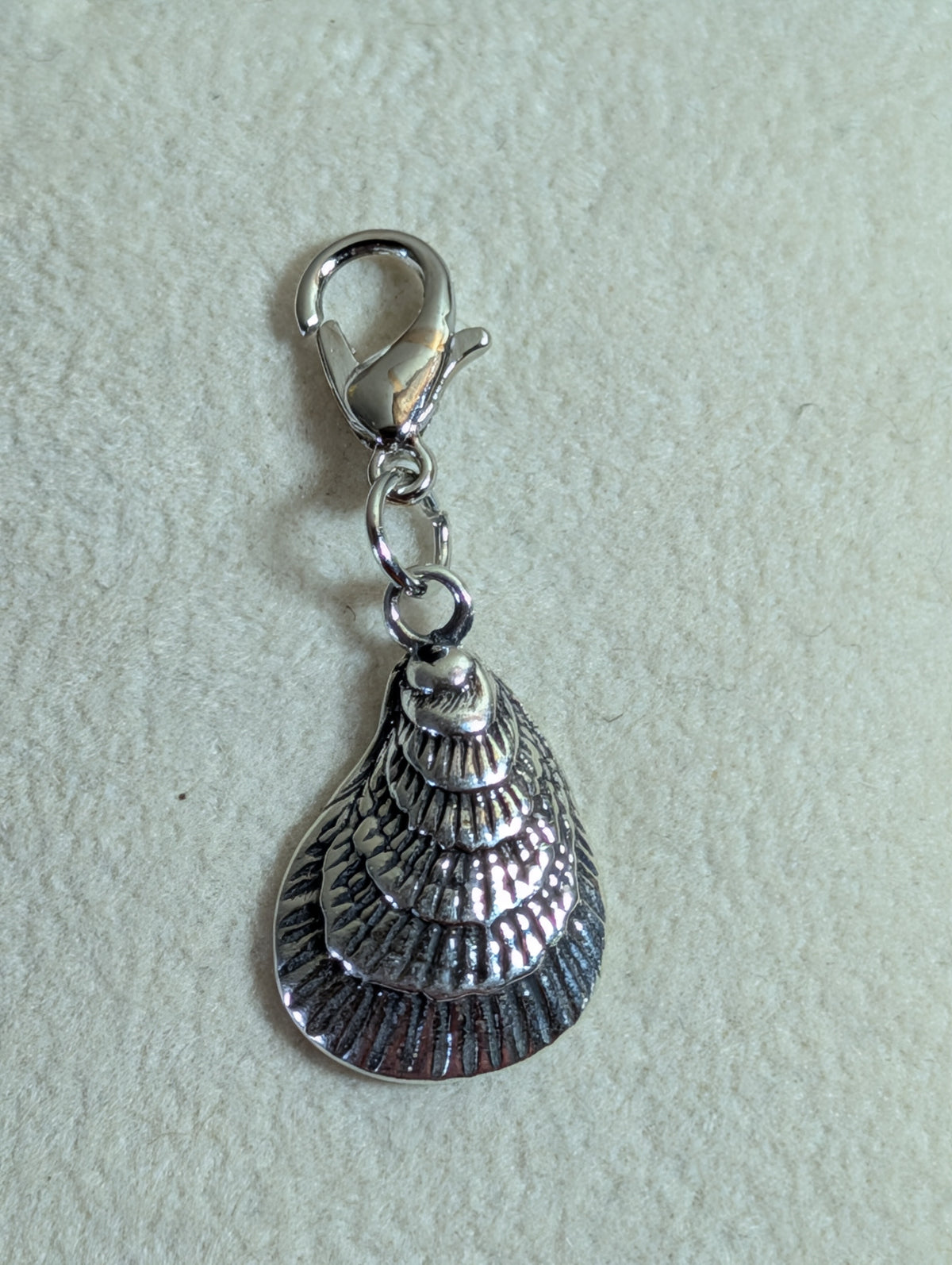 Handcrafted Sea Shell Ocean Charm Sterling Silver