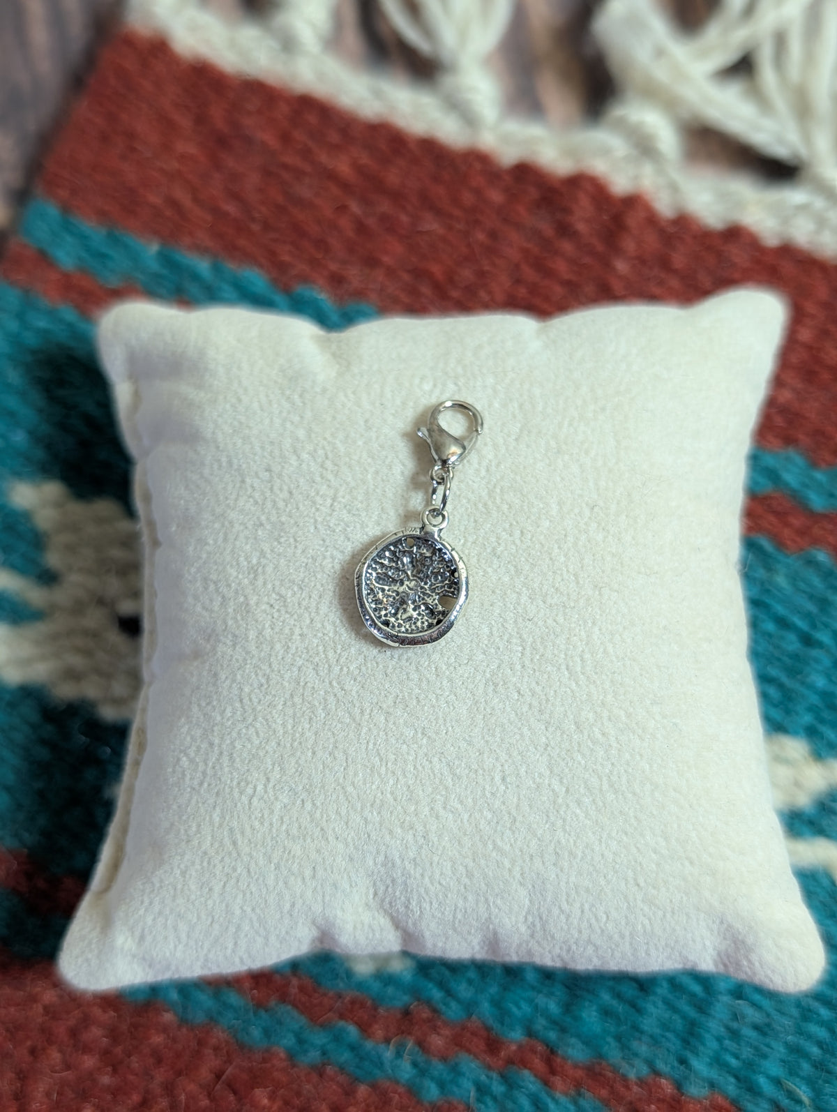 Handcrafted Sand Dollar Ocean Charm Sterling Silver