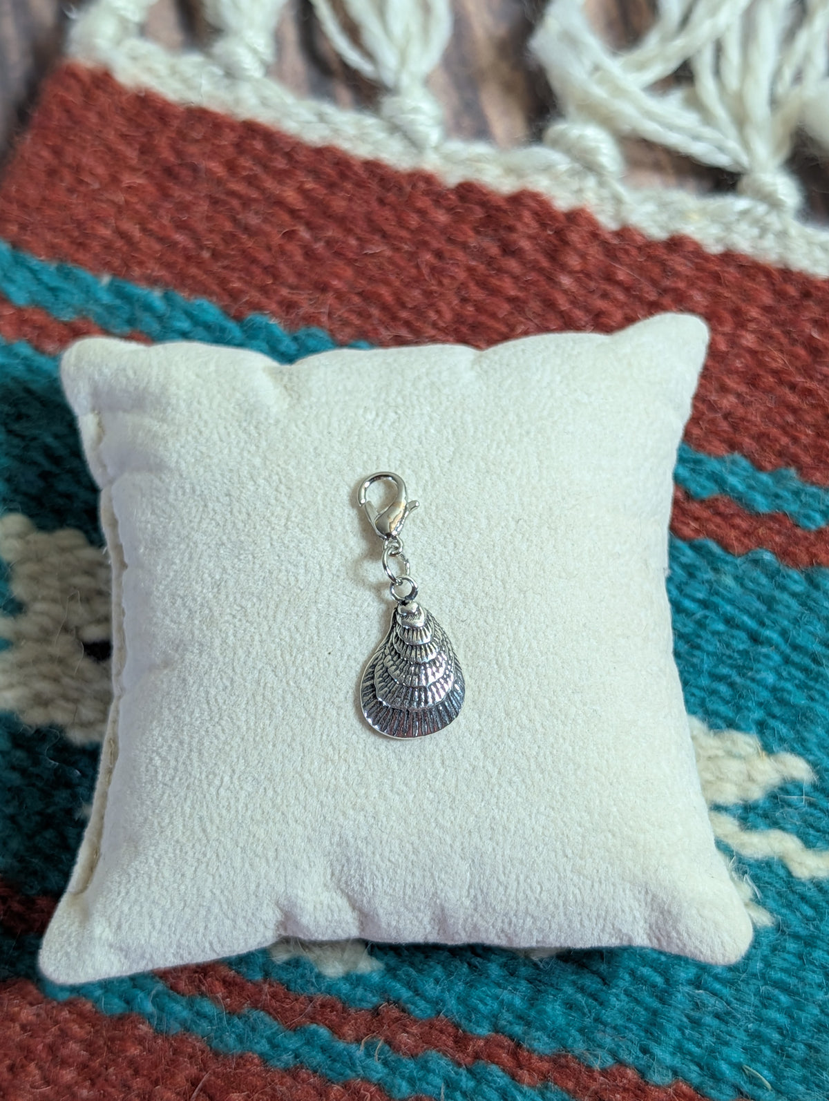 Handcrafted Sea Shell Ocean Charm Sterling Silver