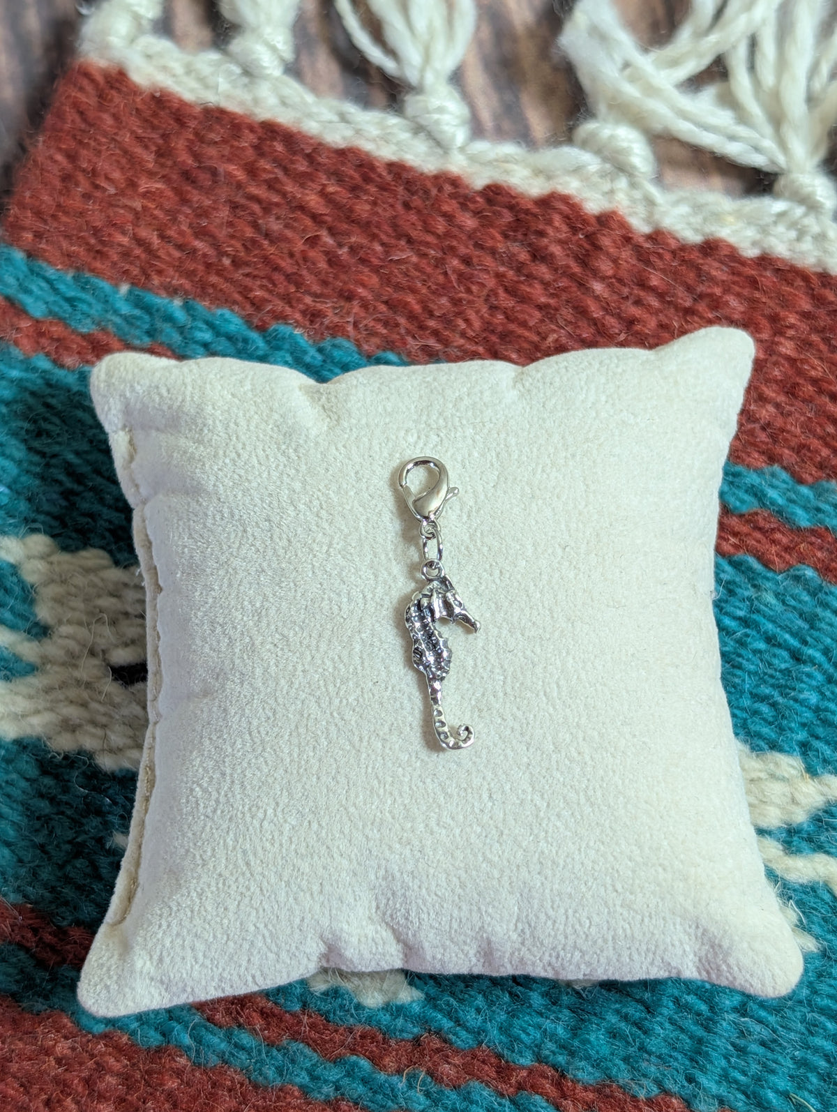 Handcrafted Sea Horse Ocean Charm Sterling Silver