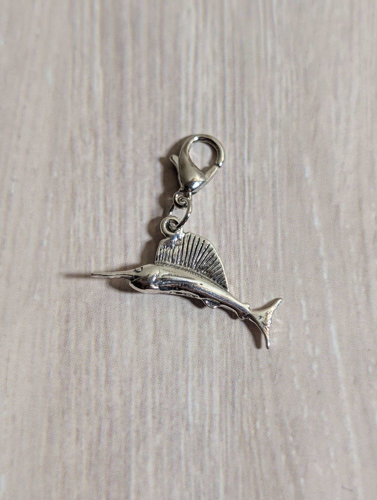 Handcrafted SailFish Marlin Ocean Charm Sterling Silver