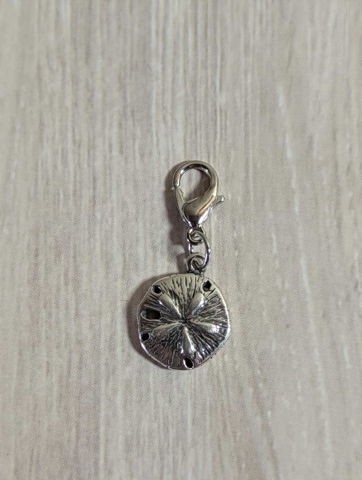 Handcrafted Sand Dollar Ocean Charm Sterling Silver