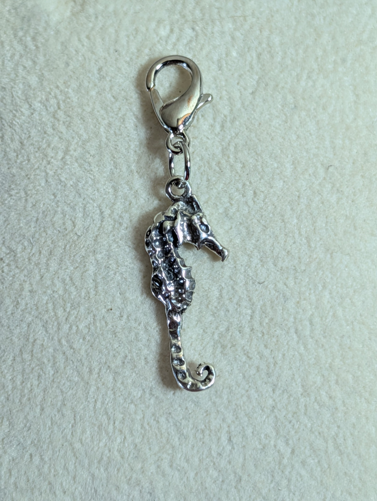 Handcrafted Sea Horse Ocean Charm Sterling Silver