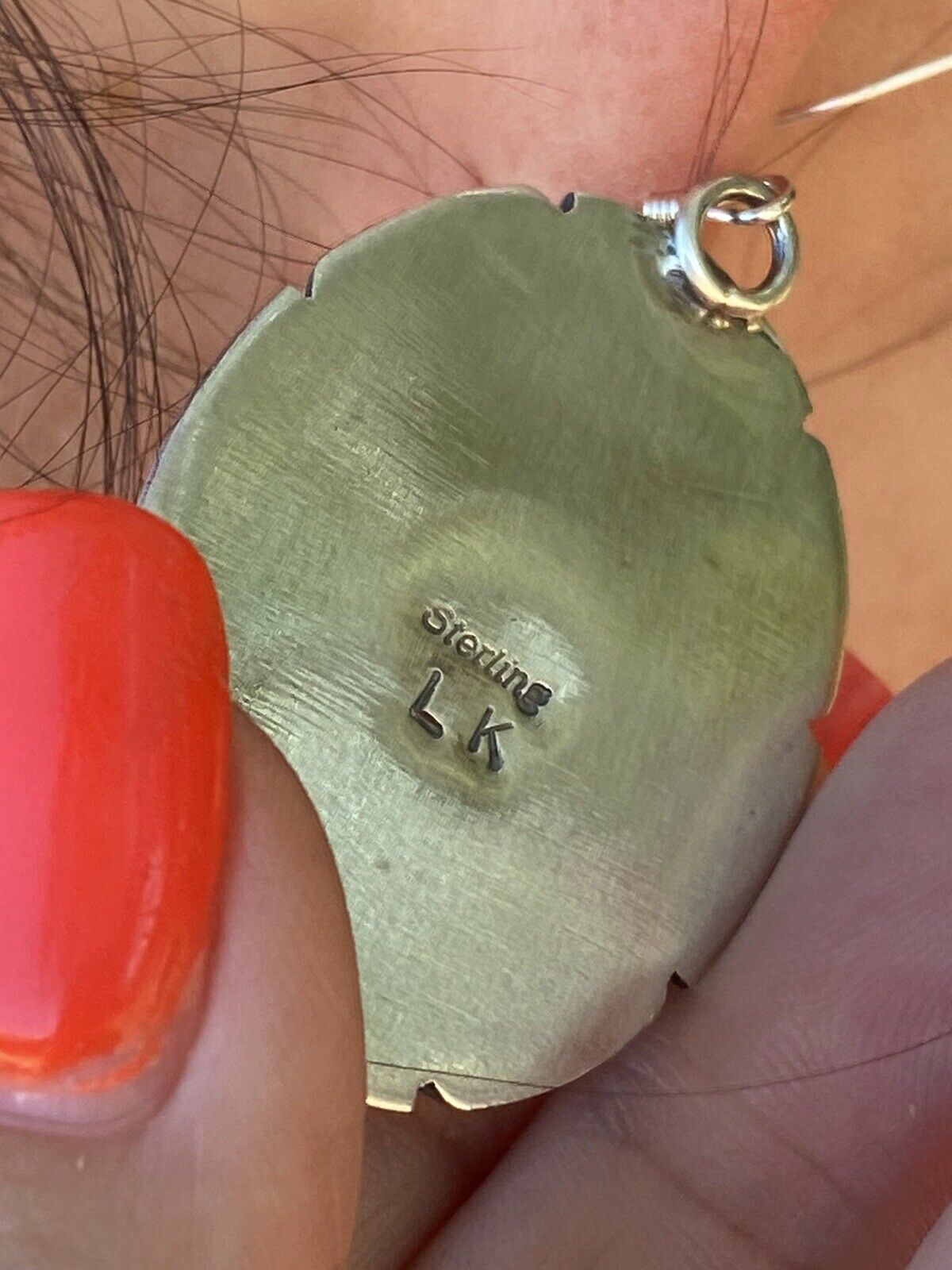 Handcrafted Golden Hills Turquoise & Sterling Silver Necklace Set by Larry Kaye