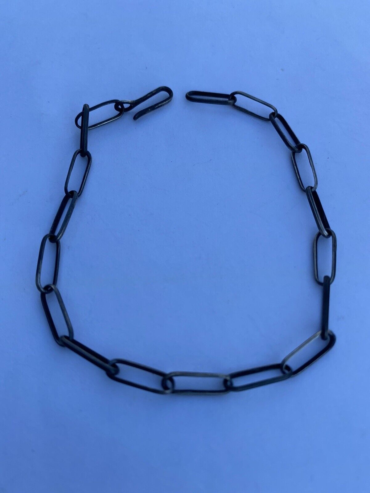 Sterling Silver Beautiful Handmade Chain Link Extender 8”