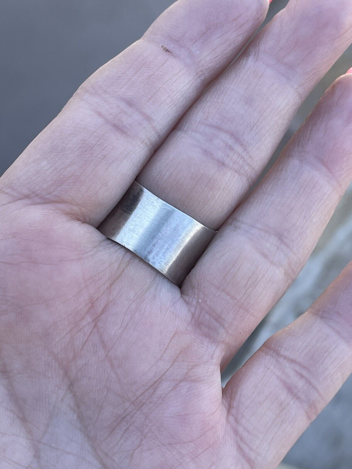 Navajo Sterling Kingman Web Turquoise & Red Coral Taos Collection Ring by Danny Clark, Sz 6.5