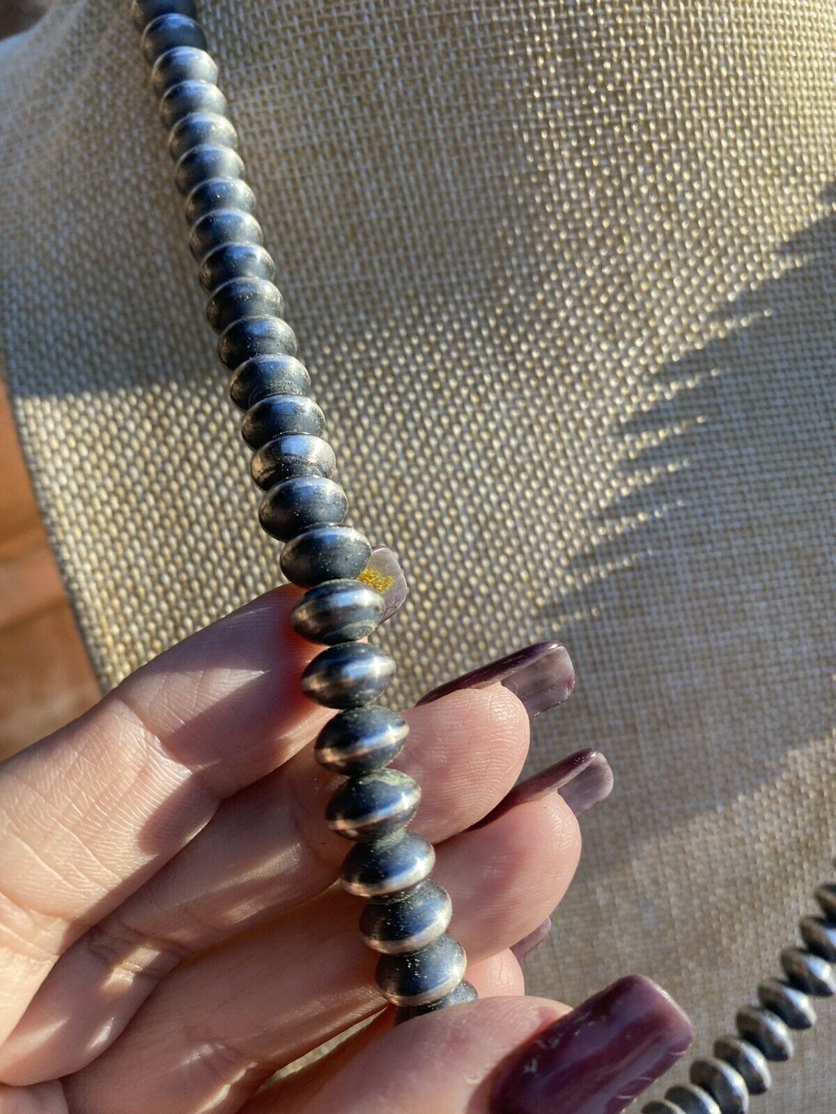 Handcrafted Sterling Silver Saucer Beads 9mm