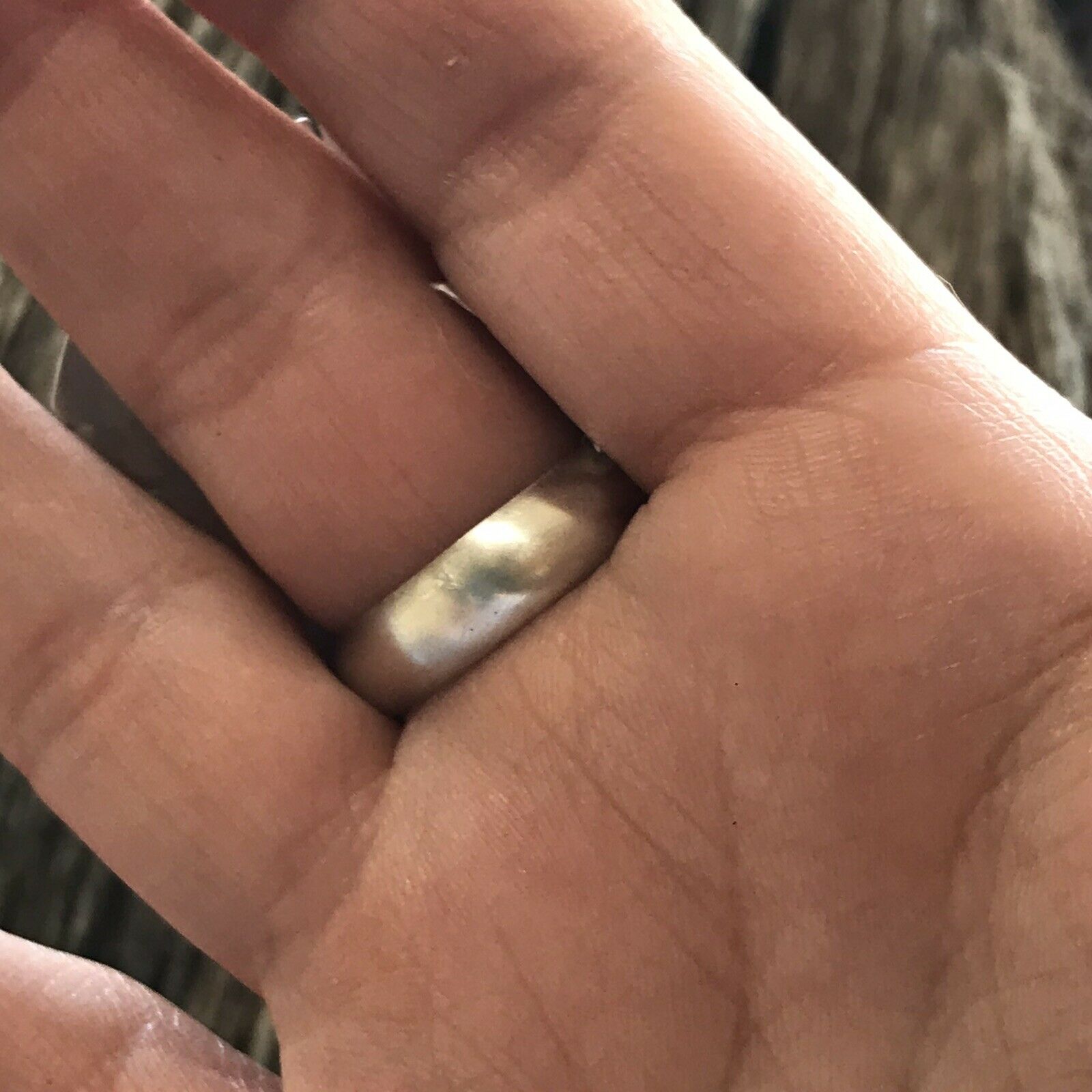 Handcrafted Cluster Multi Turquoise & Sterling Silver Ring Size 6