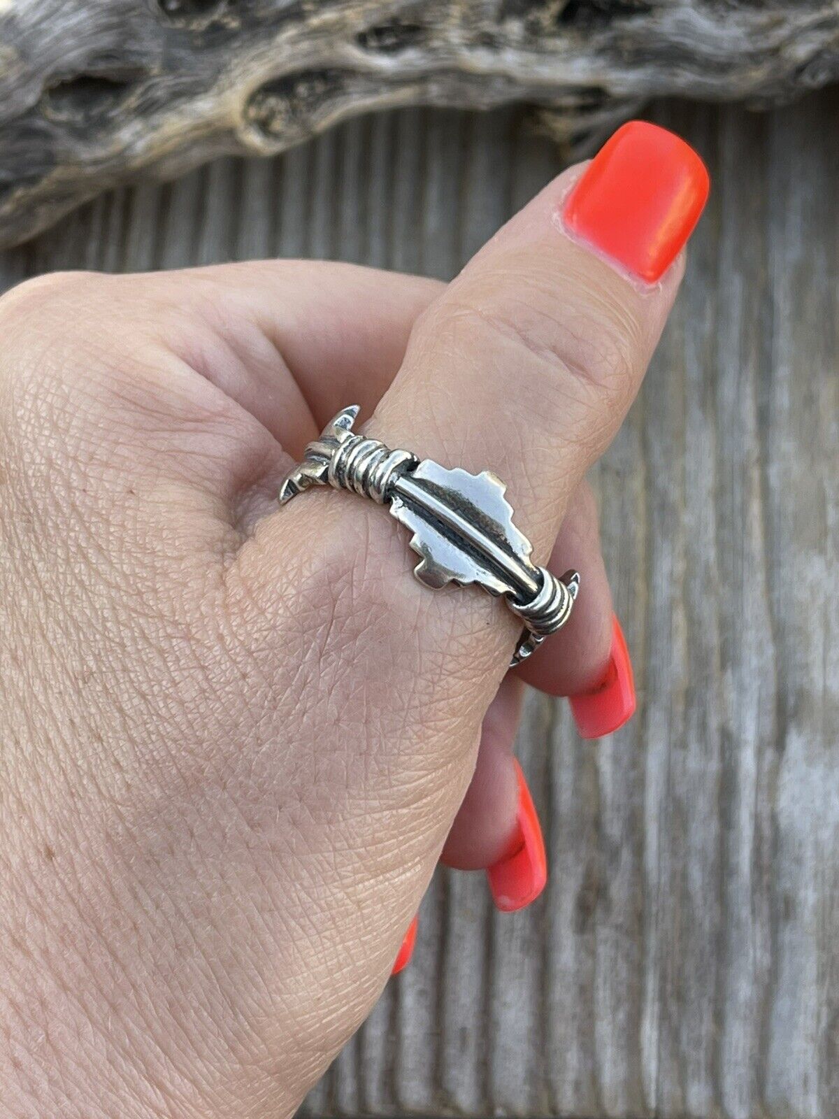 Handcrafted Sterling Silver Traditional Southwest Ring
