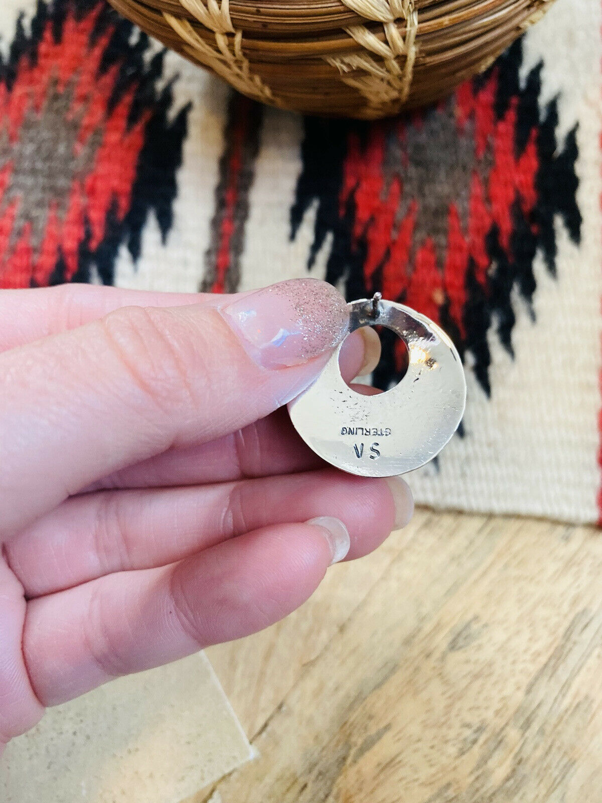 Sterling Silver & Turquoise Post Earrings