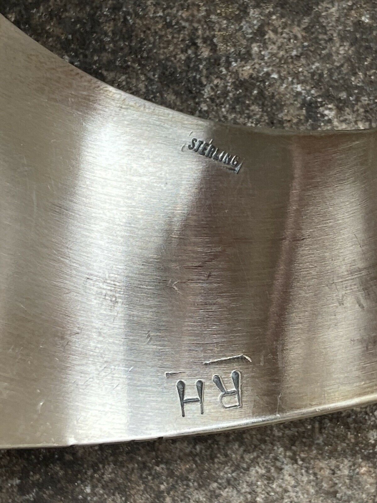 Handcrafted Golden Hill Turquoise & Sterling Silver Cuff Bracelet Signed