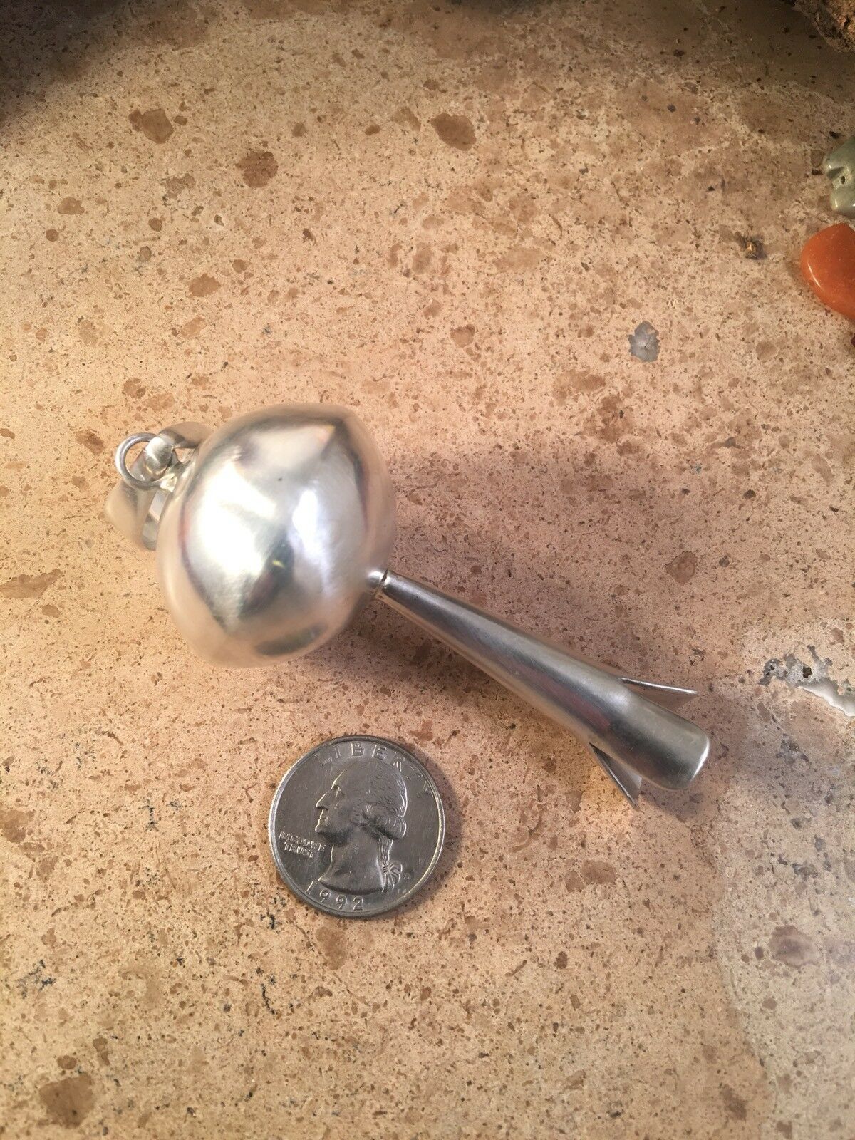 Handcrafted Lorenzo James Sterling Silver Blossom Pendant