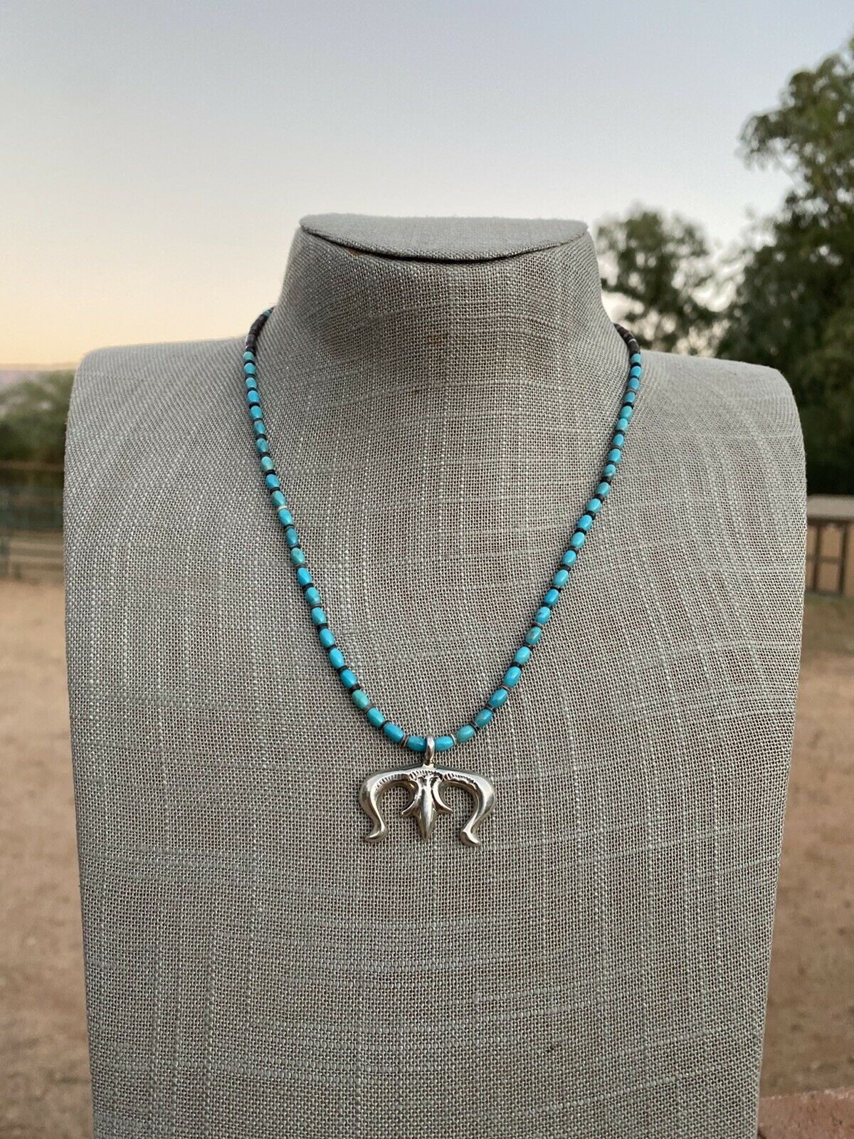 Handcrafted Sterling Silver Mini Naja Pendant