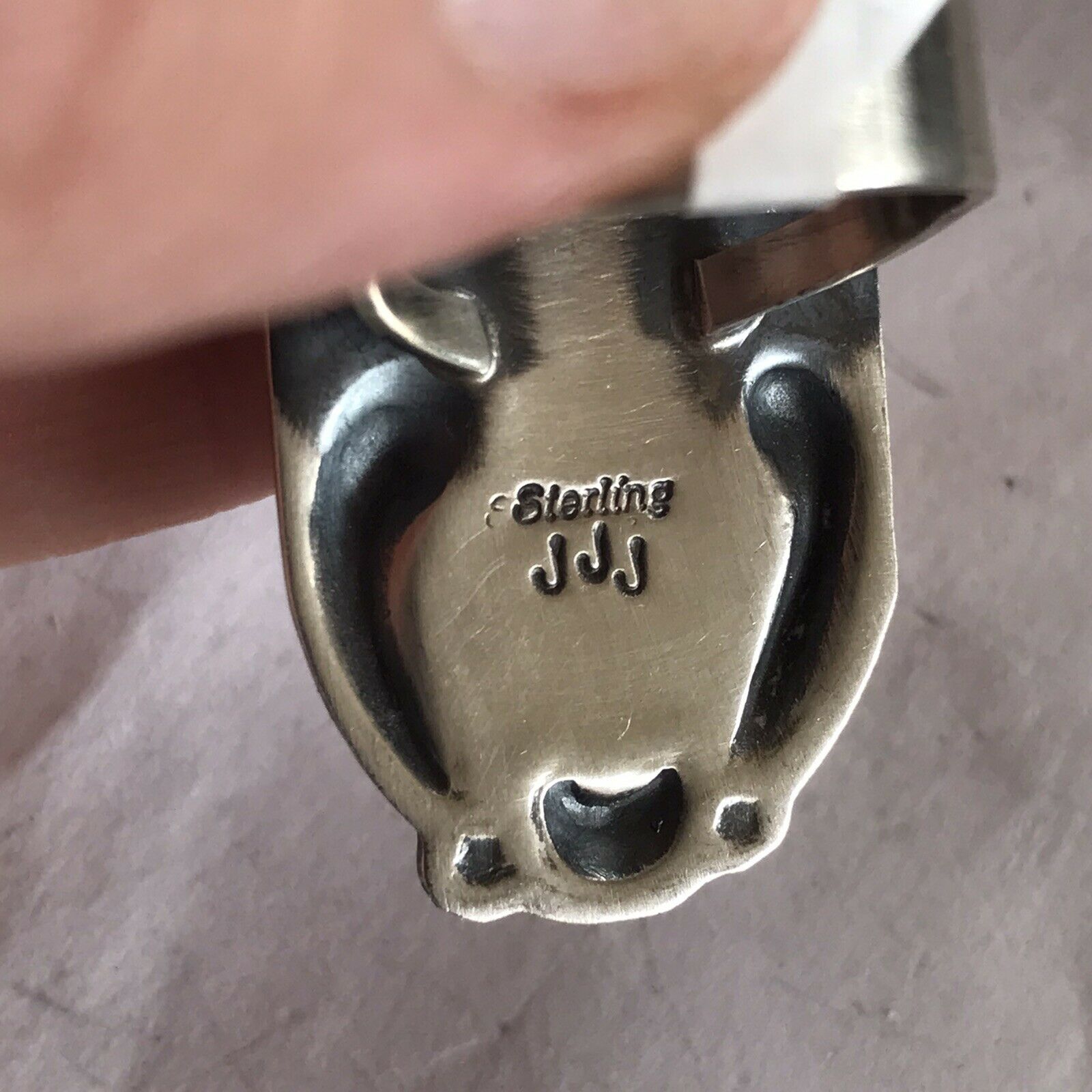 Handcrafted Sterling Silver Turquoise Coral 5 Stone Ring