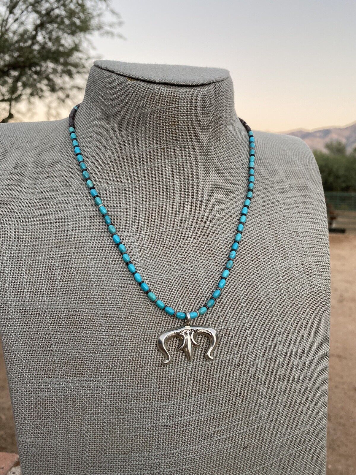 Handcrafted Sterling Silver Mini Naja Pendant