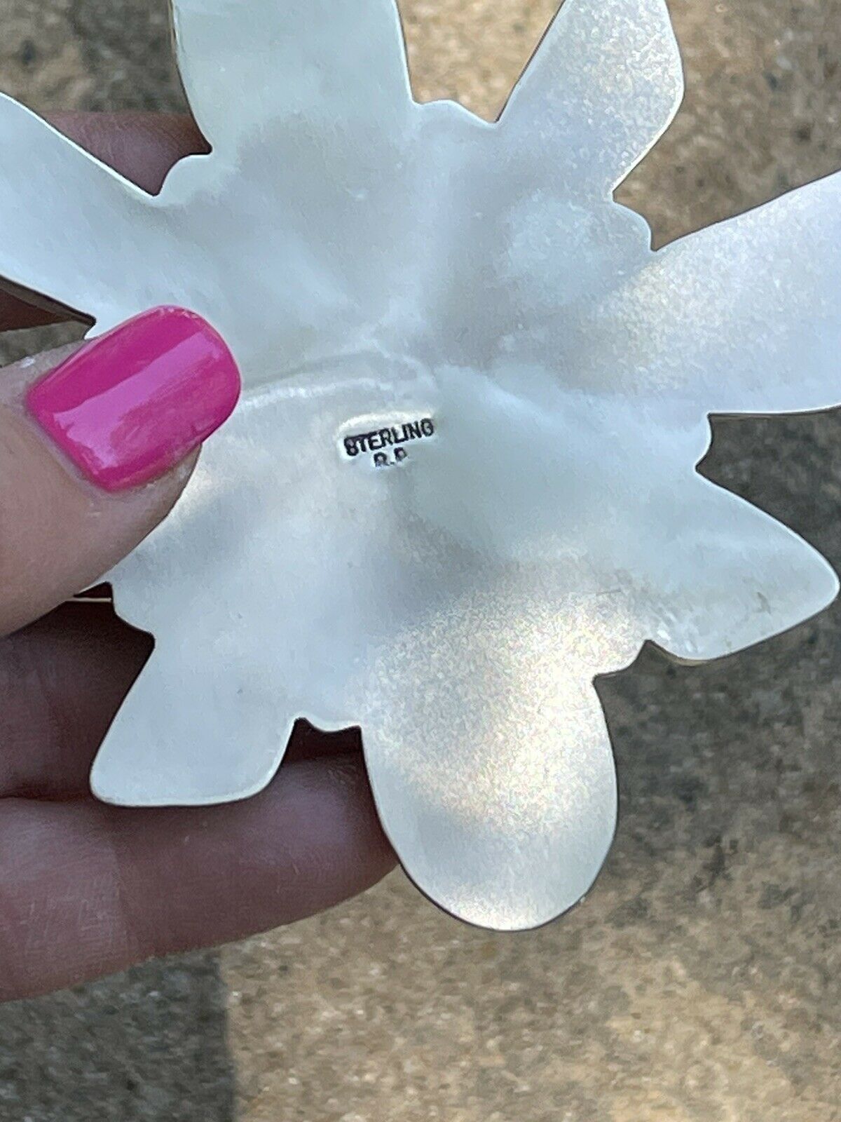 Handcrafted Sterling Silver Bumblebee Jumbo Cluster Pendant