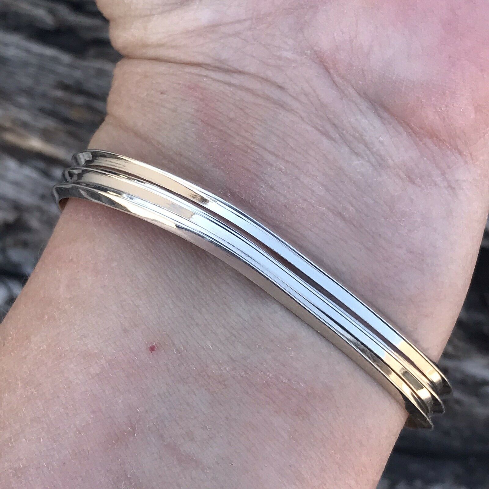 Navajo Spiny Oyster & Sterling Silver Bracelet Cuff Signed