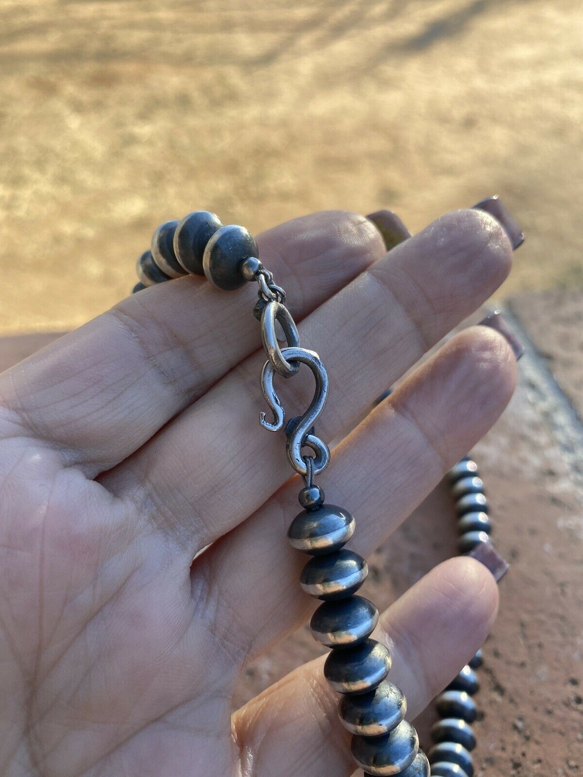 Handcrafted Sterling Silver Saucer Beads 9mm