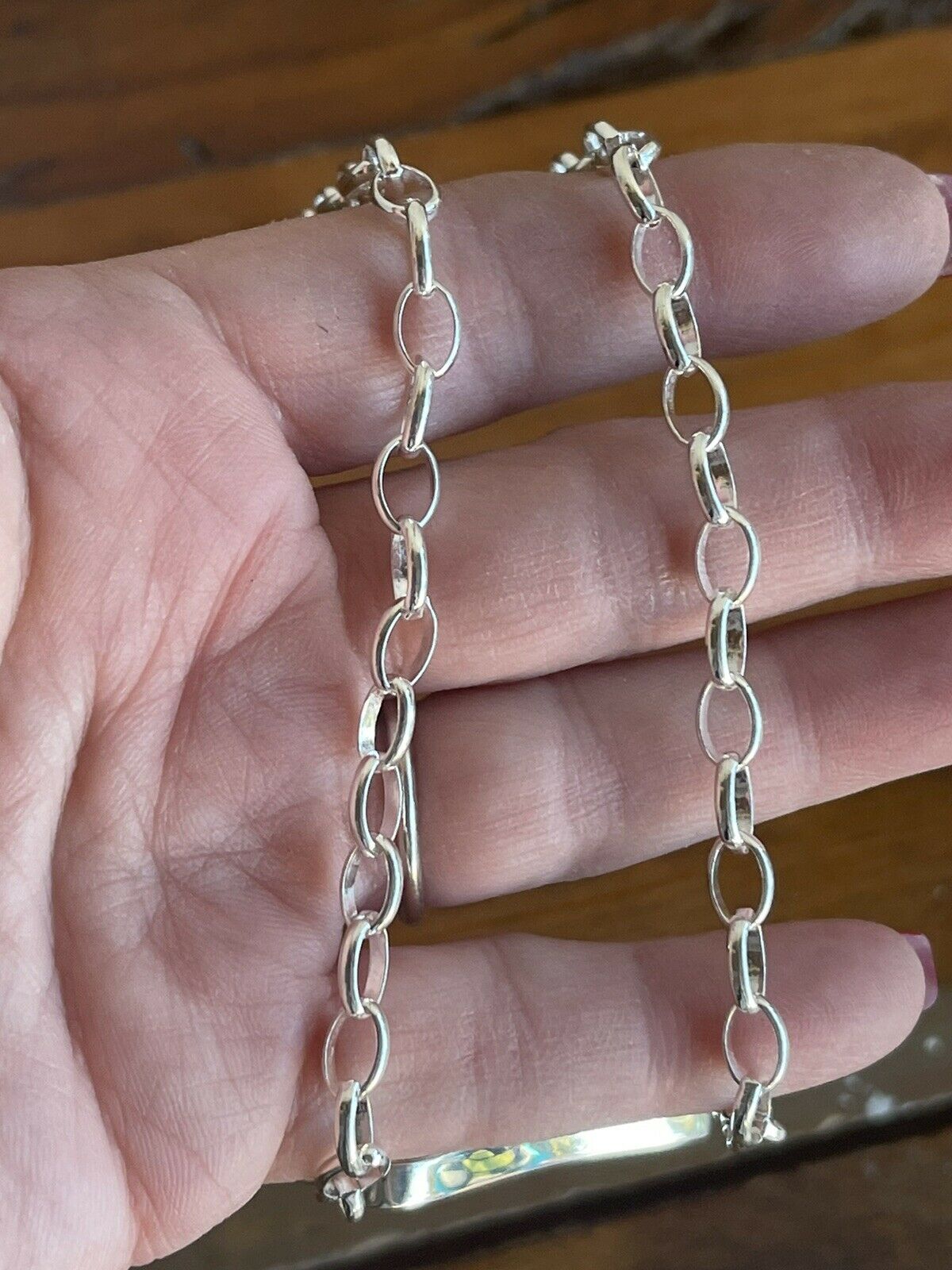 Handcrafted Sterling Silver & Turquoise Inlay Sleek Pendant Necklace