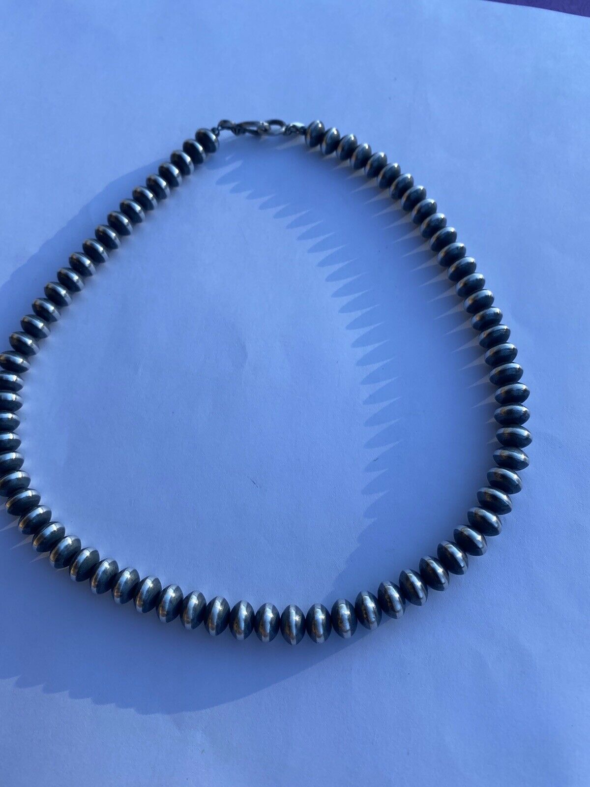 Handcrafted Sterling Silver Saucer Beads 9mm