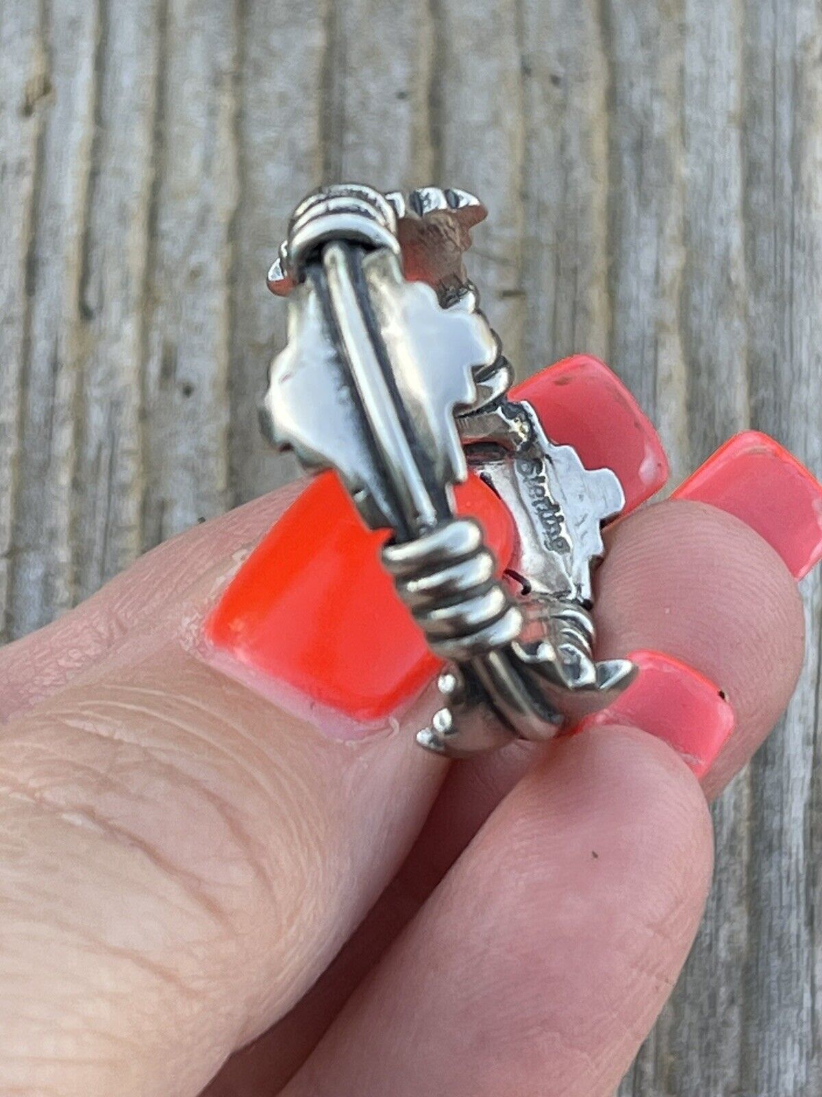 Handcrafted Sterling Silver Traditional Southwest Ring