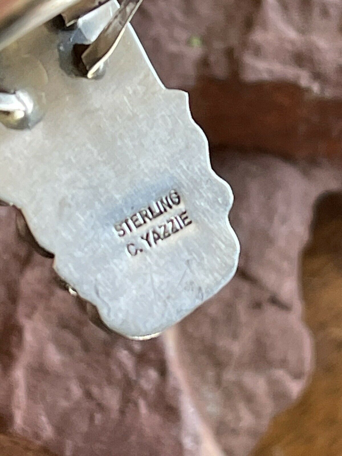 Handcrafted 6 stone Pink Dream Mojave & Sterling Silver Ring Size 8