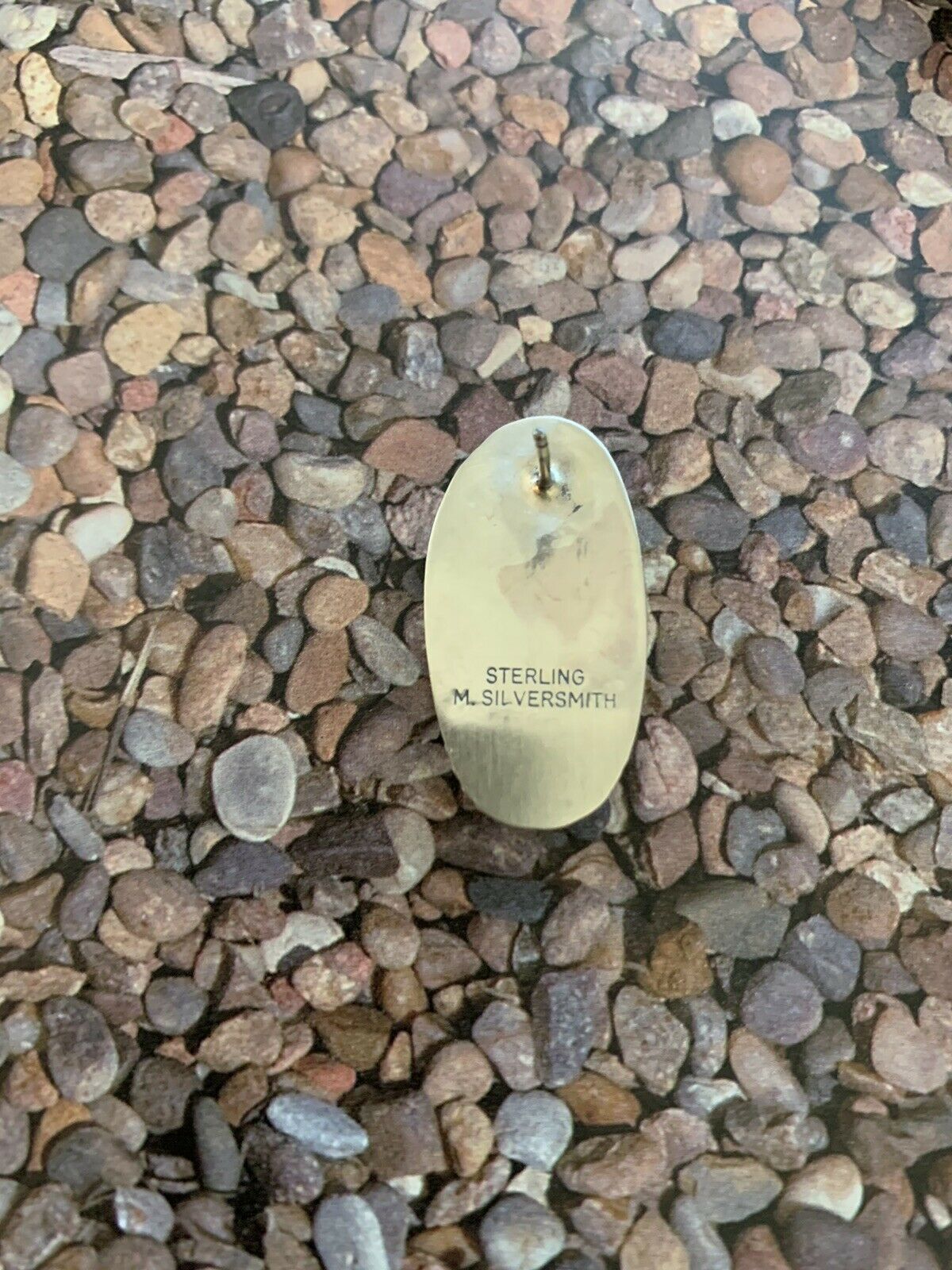 Handcrafted Pink Dream Mojave & Sterling Silver Oval Studs