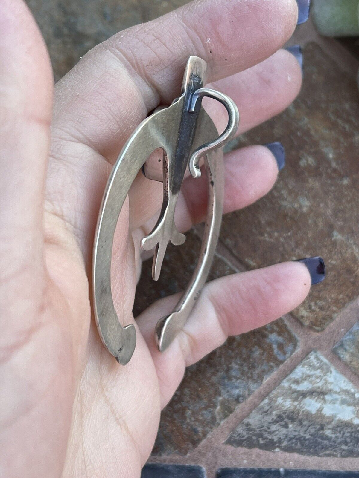 Handcrafted Handmade Sterling Silver Pink Dream Mojave Naja Pendant