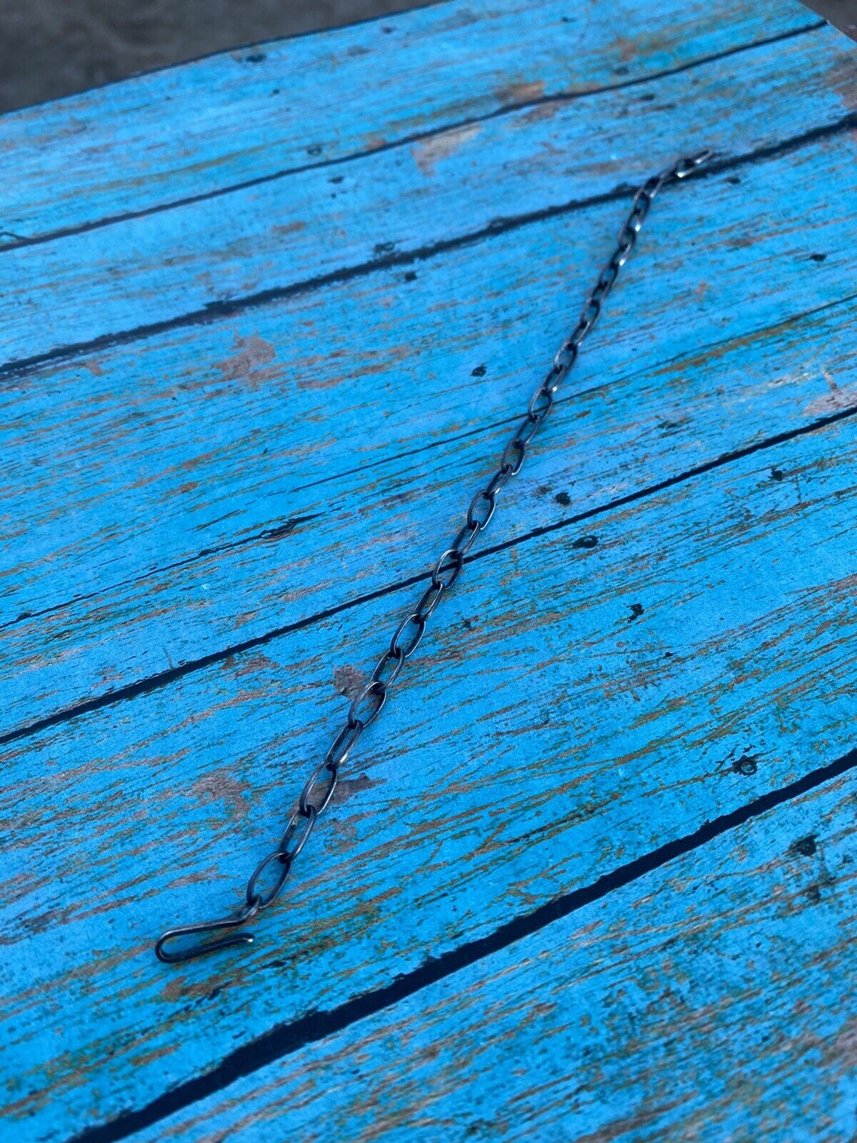 Handcrafted Sterling Silver Beautiful Handmade Chain Link Extender 8”