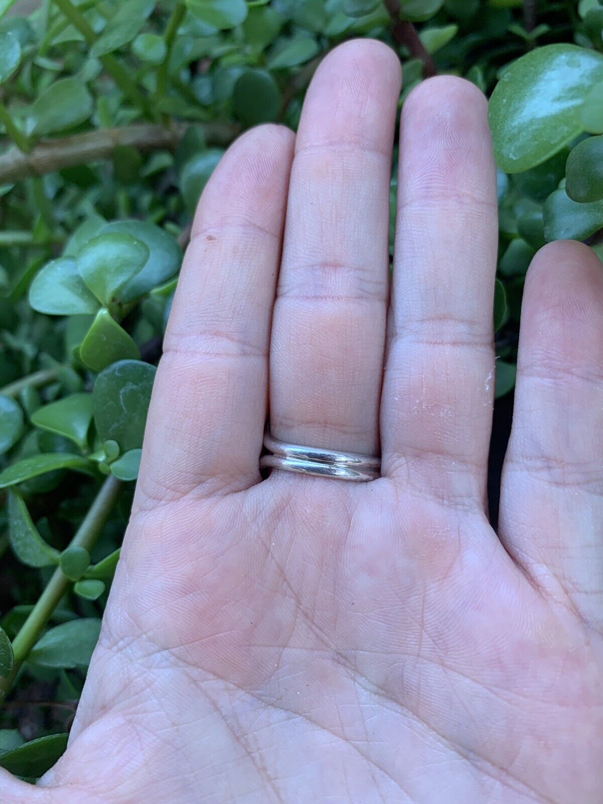 Handcrafted Kingman Turquoise & Stamped Sterling Silver Statement Ring
